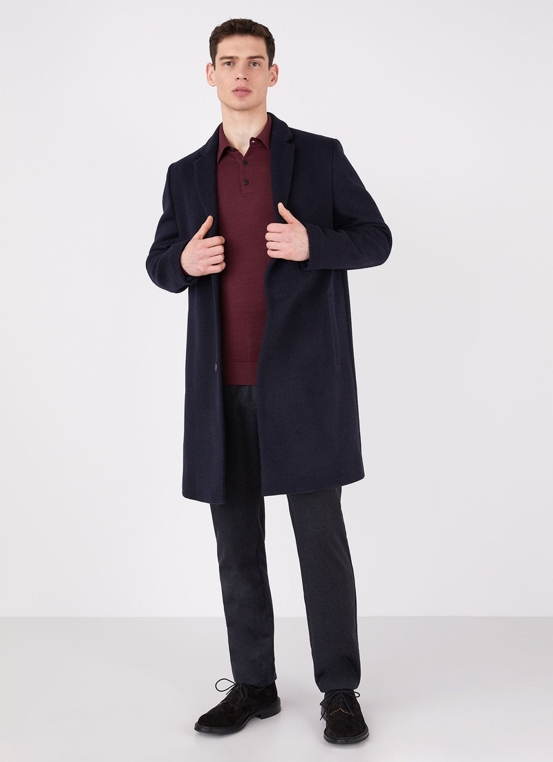 Sunspel Fine Merino Wool Polo Shirt outlook