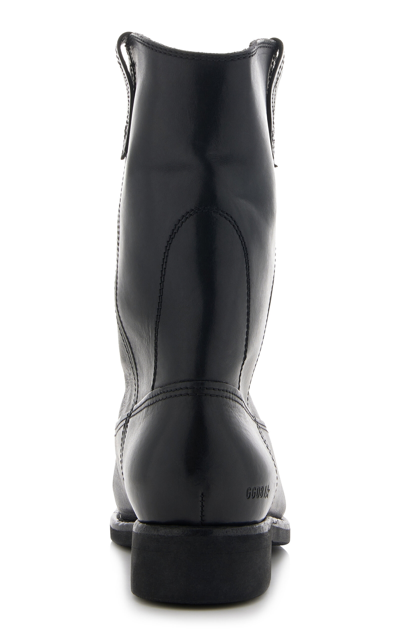 Biker Leather Boots black - 5