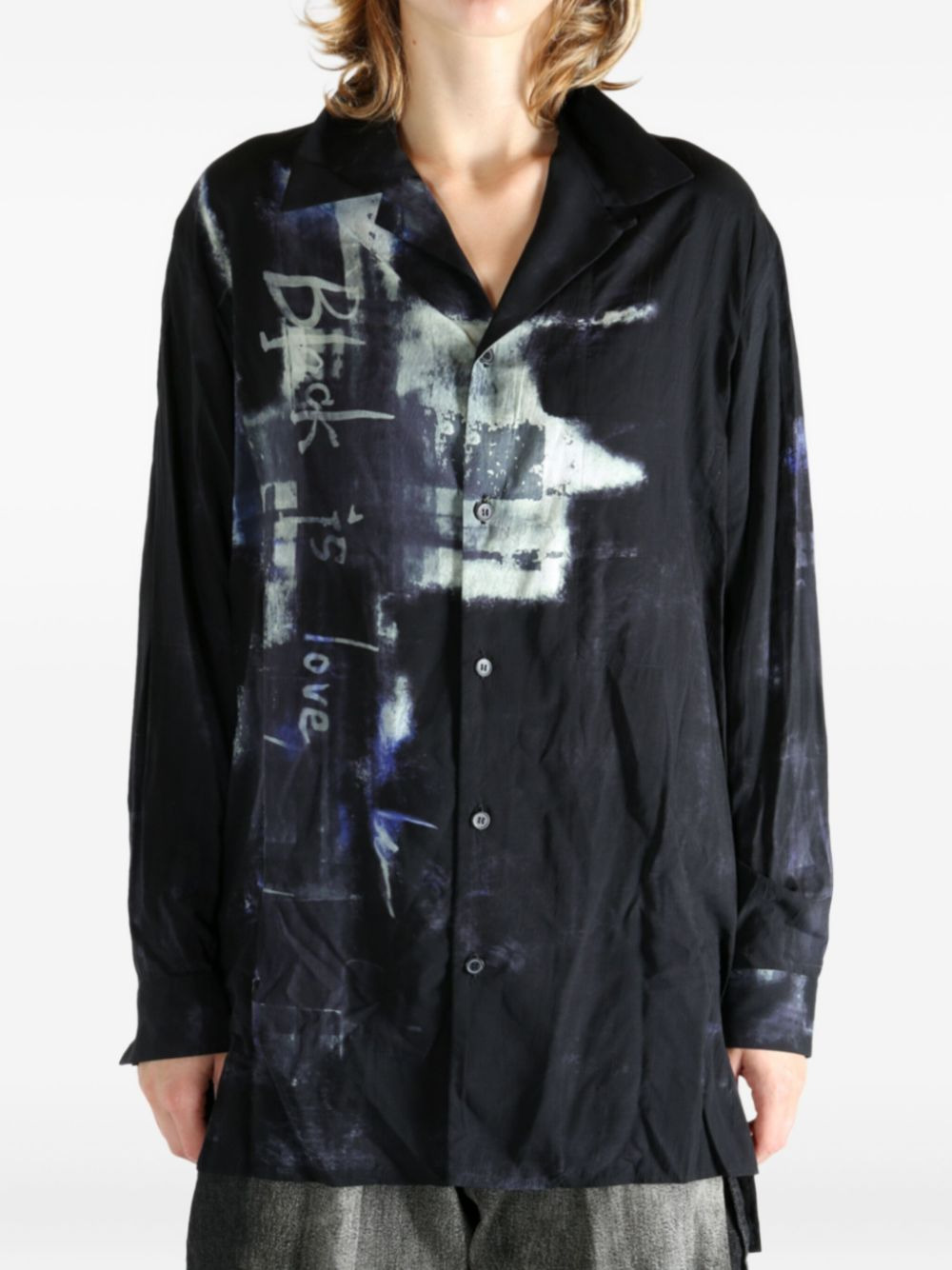 graphic-print shirt - 2