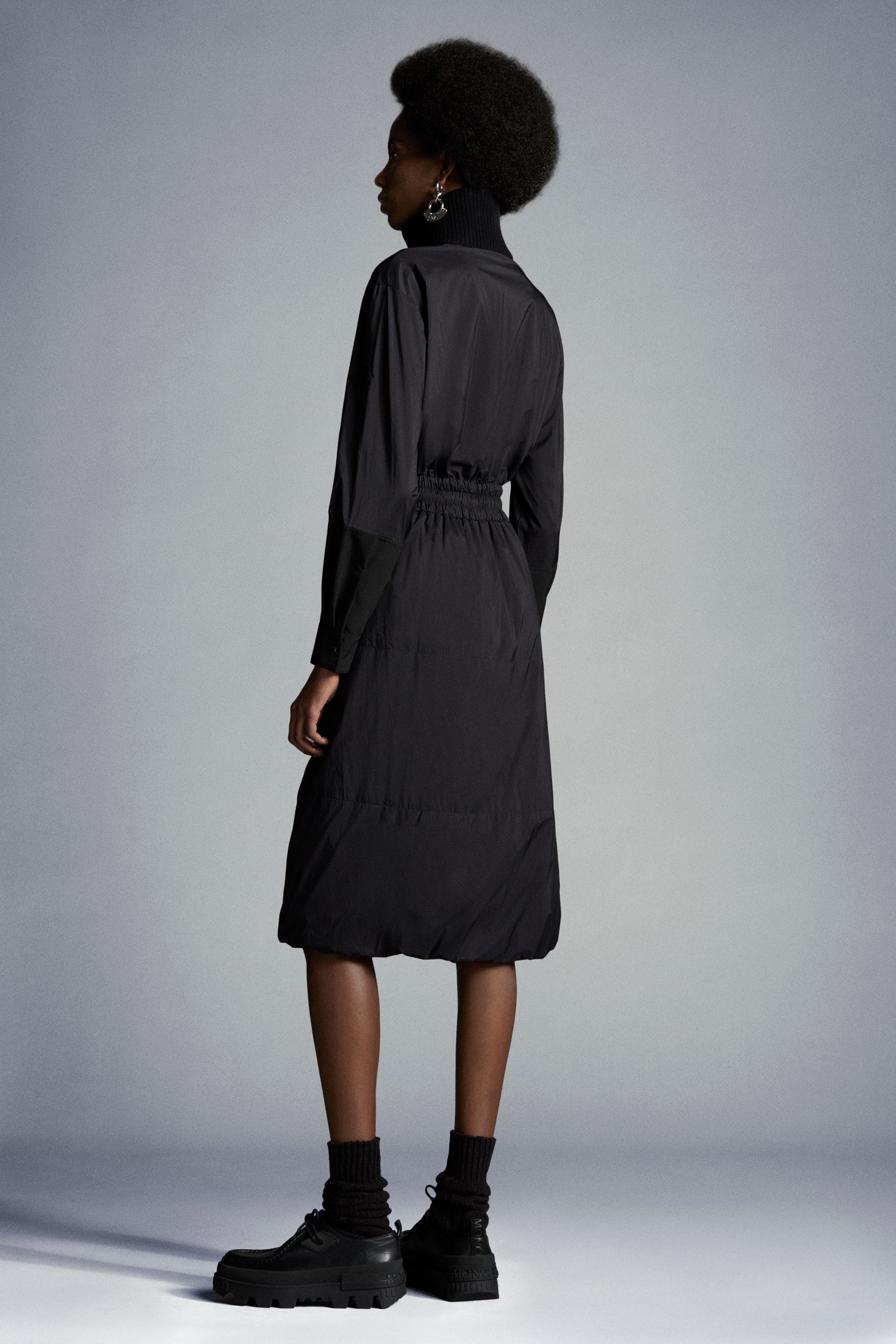 Dress With Drawcord - 6