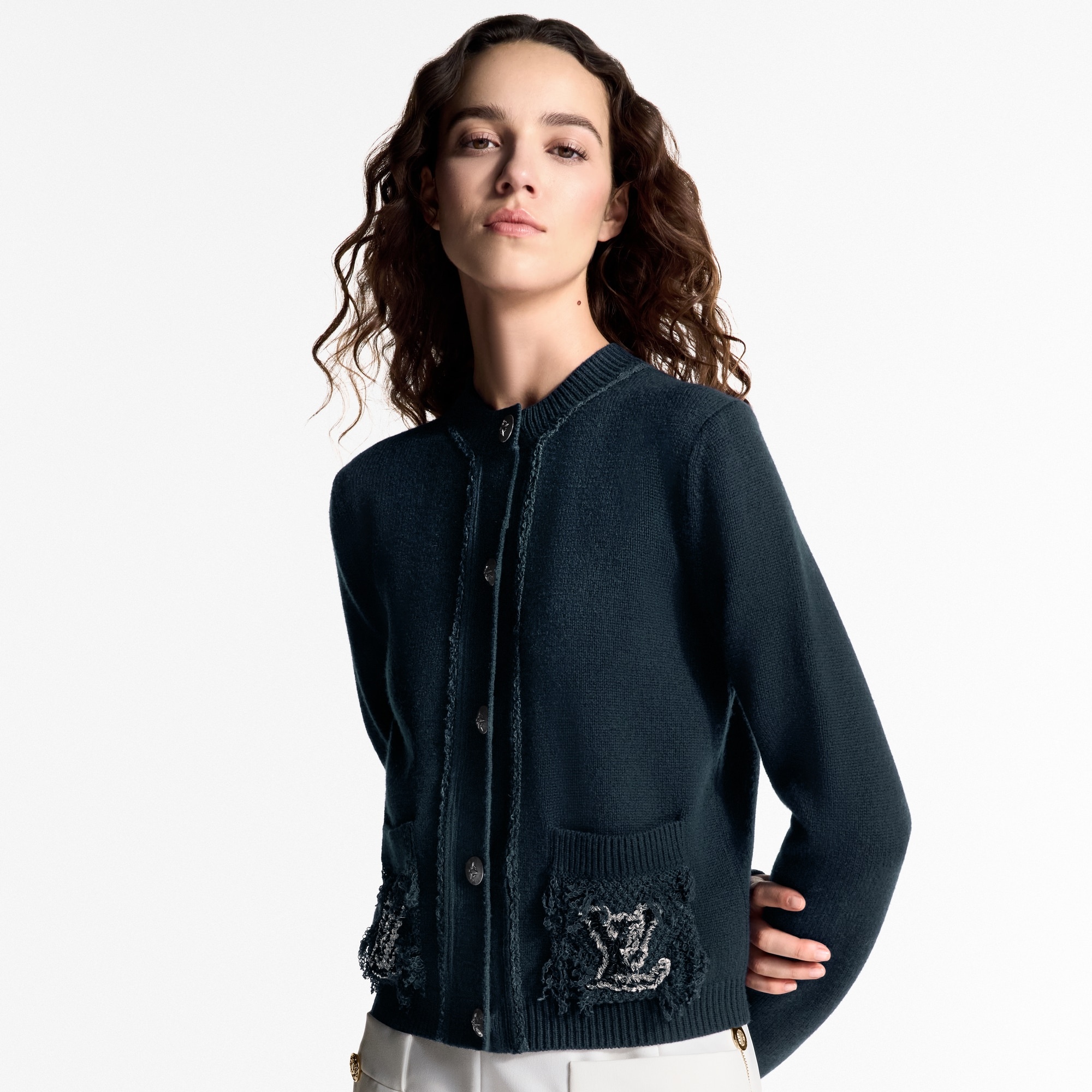 Bouclé Pocket Cardigan - 5