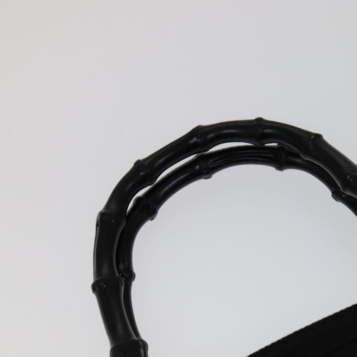 GUCCI Bamboo Hand Bag Nylon Black 000 1705 000 1705 - 8