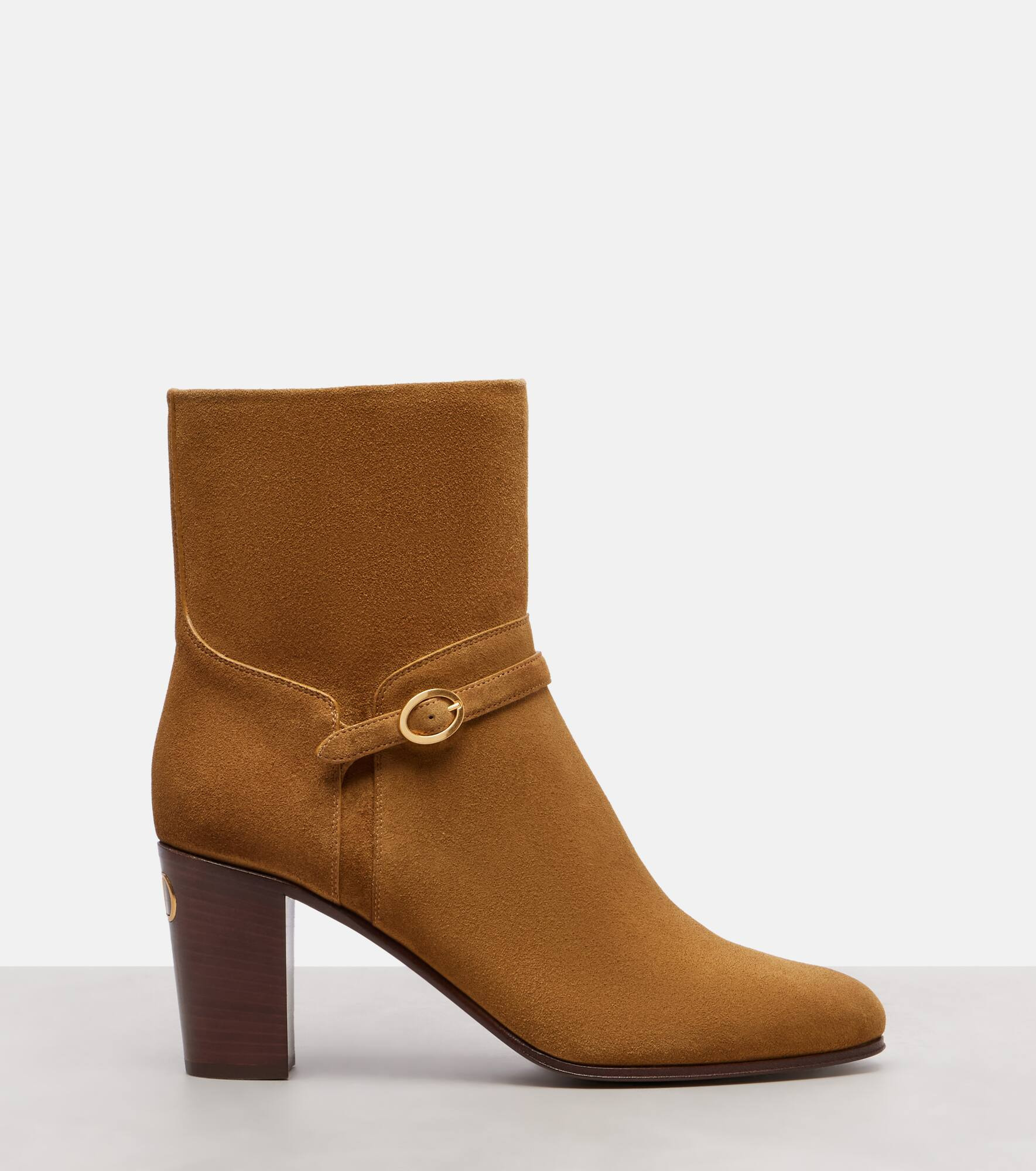 Pattie 75 suede ankle boots - 4