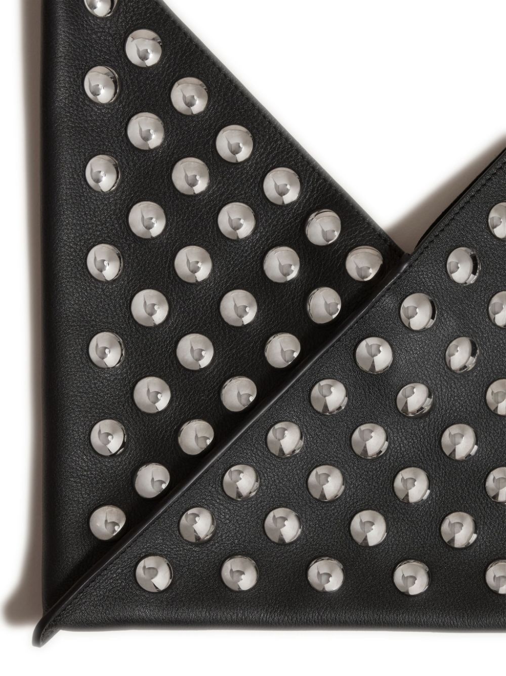 small Sara stud-embellished leather tote bag - 4