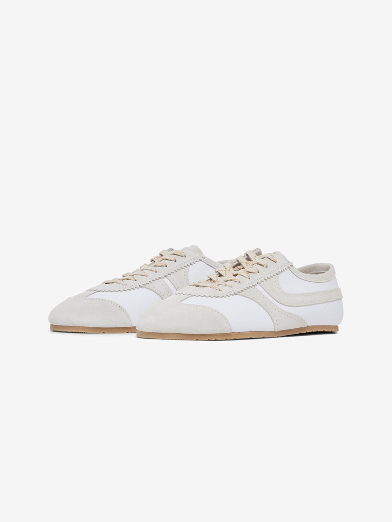 Dries Van Noten CALF LEATHER SNEAKERS (WHITE) outlook