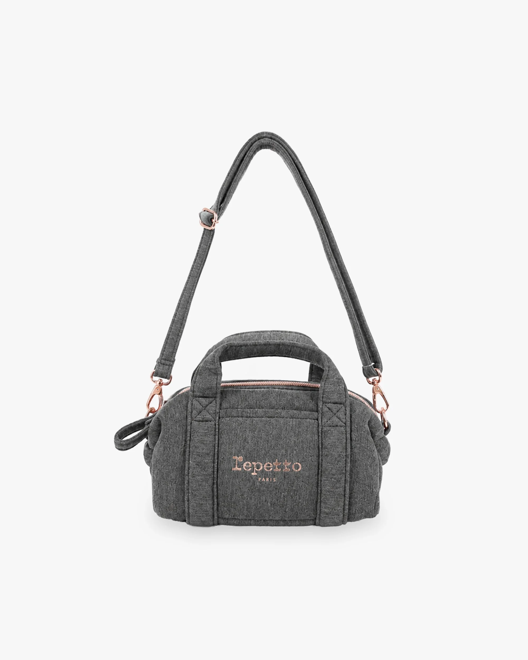 Mini duffle bag with shoulder strap - 1