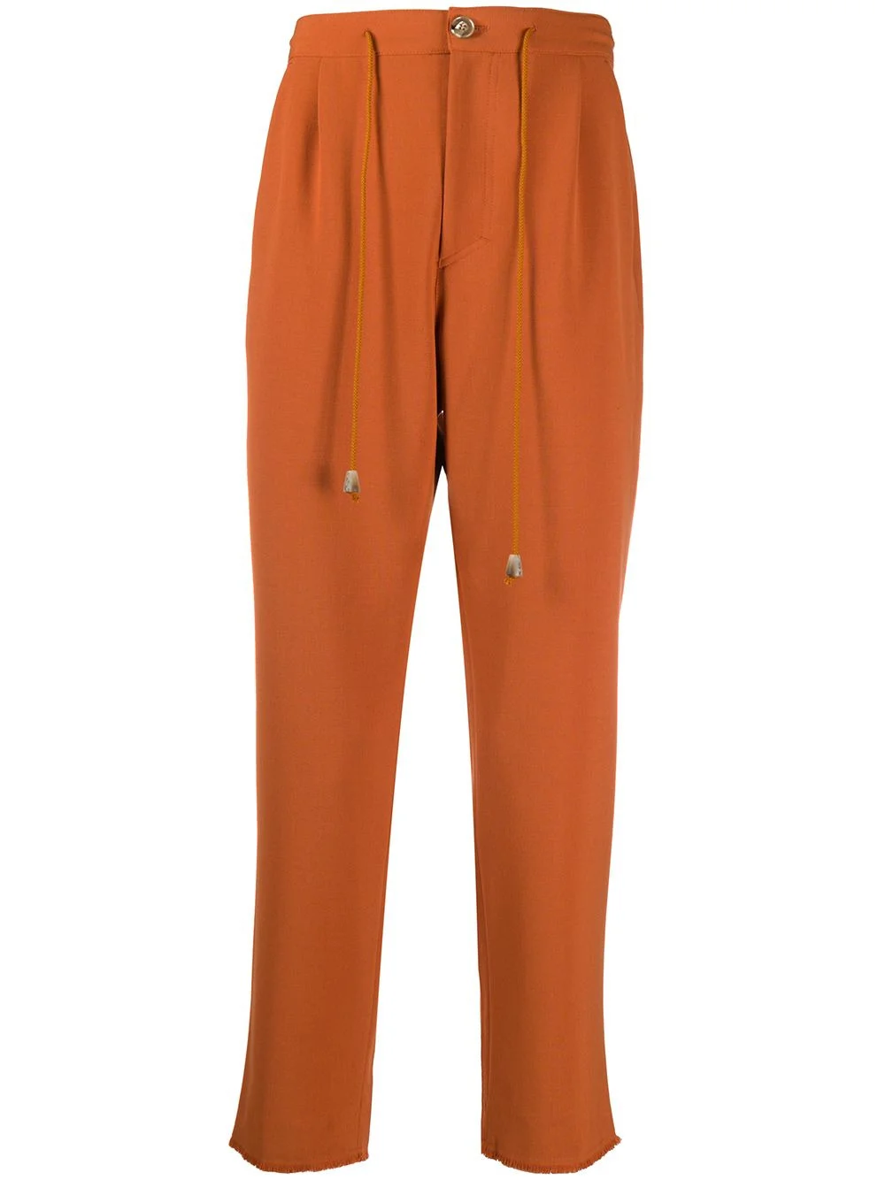 cropped track trousers - 1