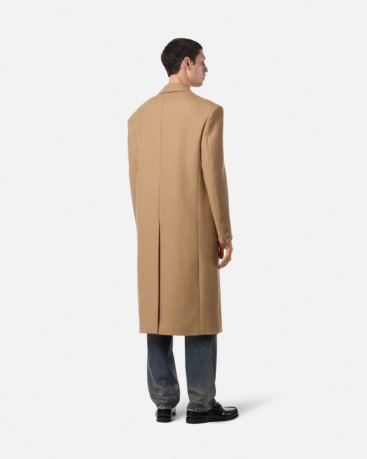 Wool-Blend Double-Breasted Coat - 5