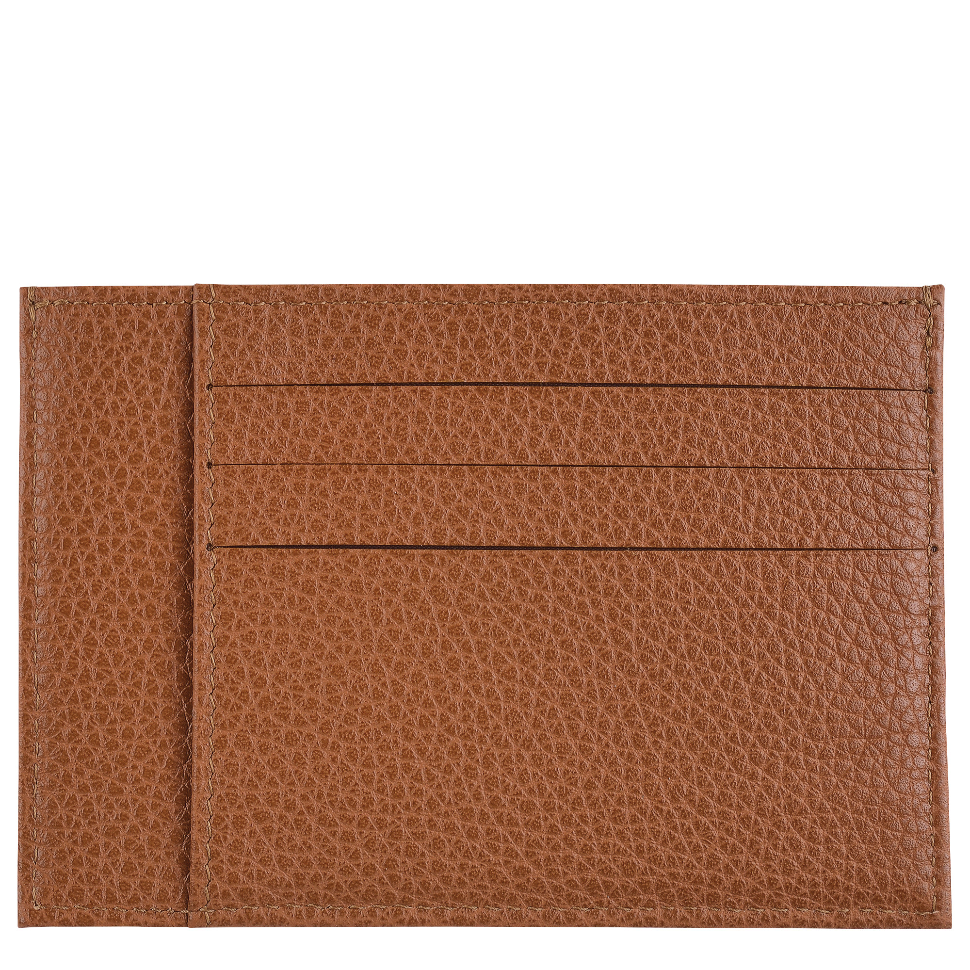 Le Foulonné Card holder Caramel - Leather - 2