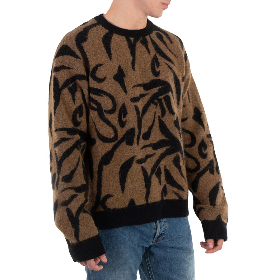 Nanushka Toine Crew Neck Abstract Print Sweater - 4