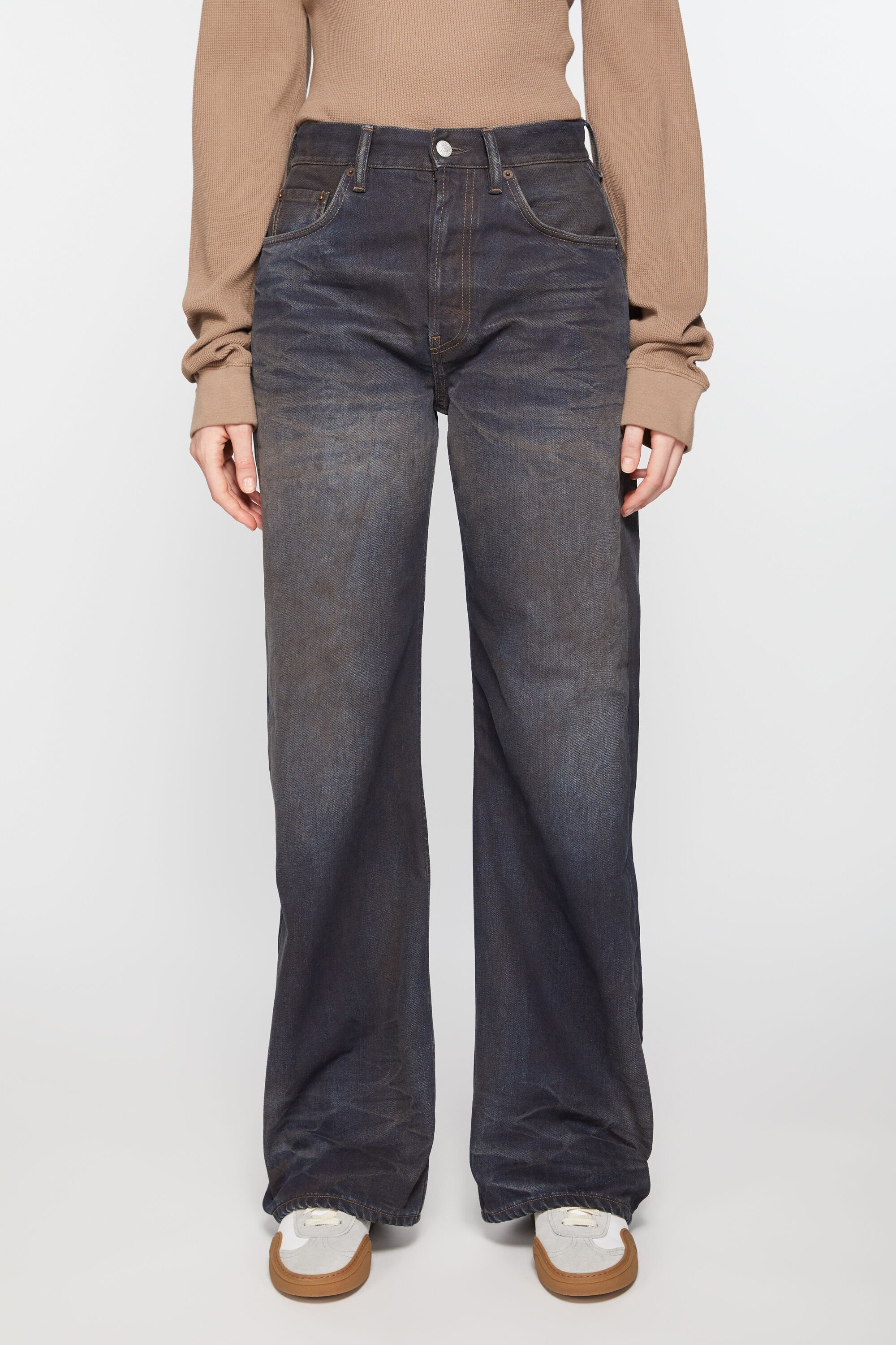 パンツ Acne Studios 2021f vintage black Acne Studios - Regular fit jeans - 2021F - Black