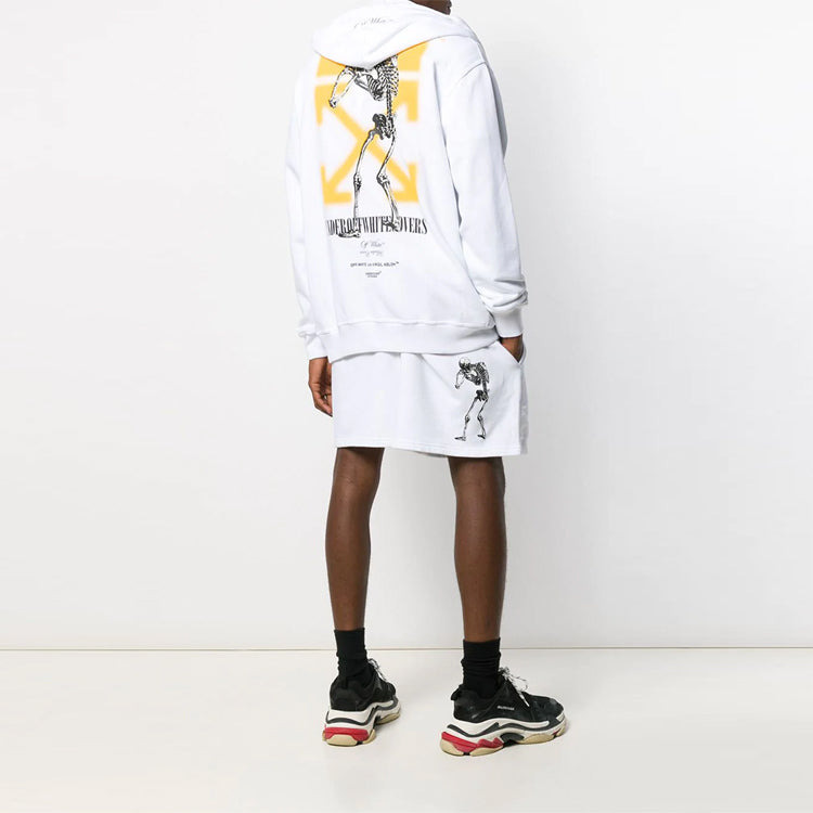 Off-White x UNDERCOVER Crossover Double Sided Logo Printing White OMBE002G197620100188 - 4