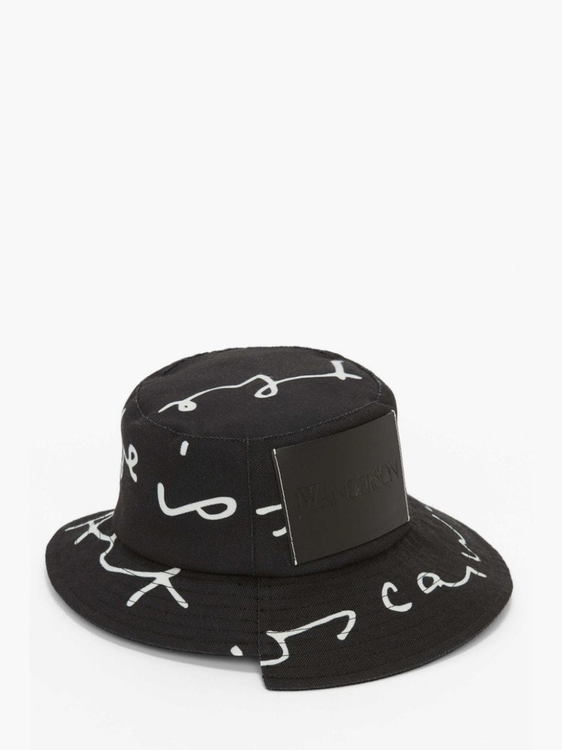 OSCAR WILDE CAPSULE: ASYMMETRIC BUCKET HAT 1