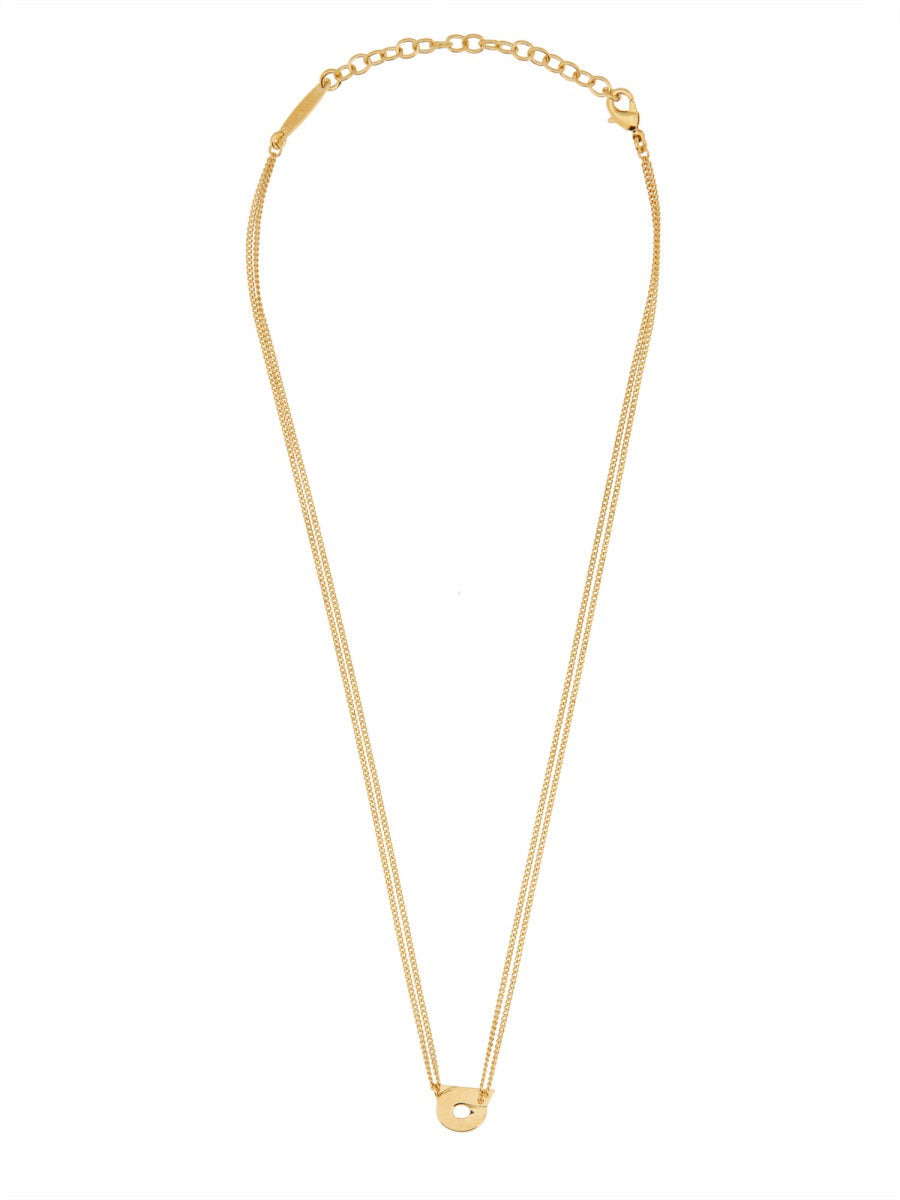Ferragamo Women "Hooks" Pendant Necklace - 2