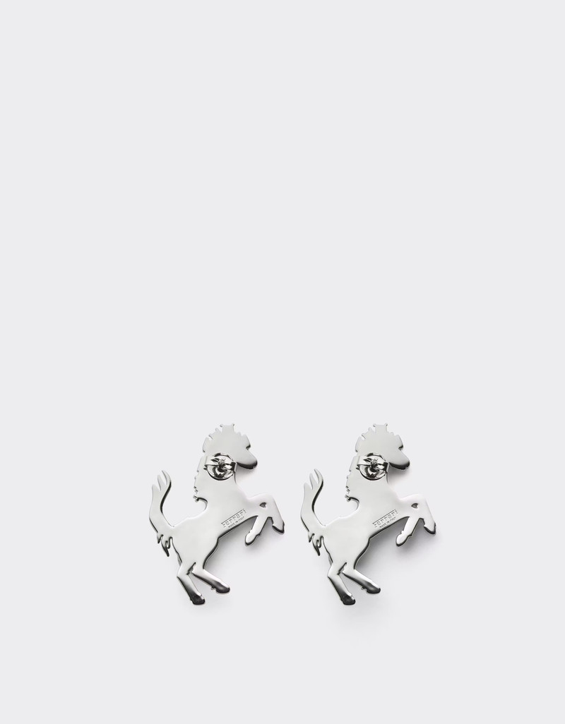 Ferrari Prancing Horse Rhinestone Earrings outlook