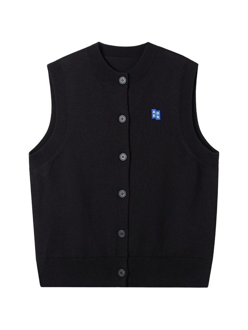button embroidered vest 1