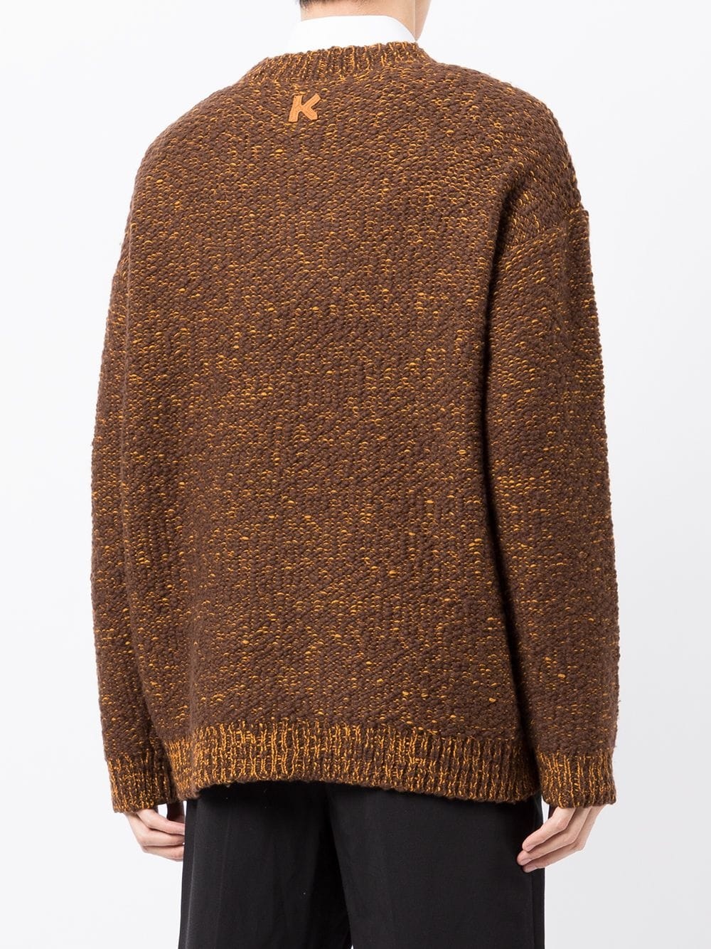 marl-knit wool-blend jumper - 4