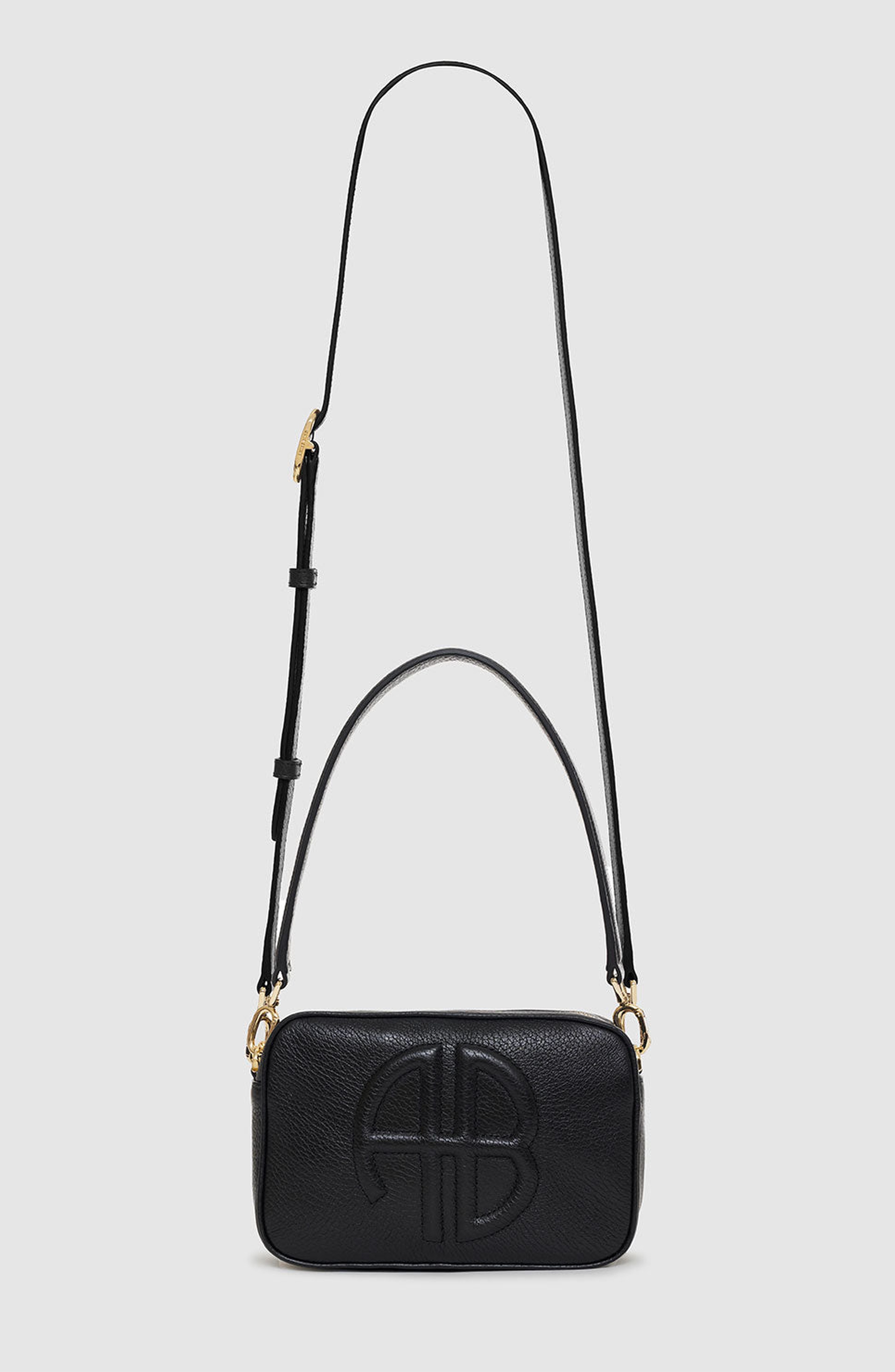 ANINE BING Lili Bag in Black Pebbled at Nordstrom - 5