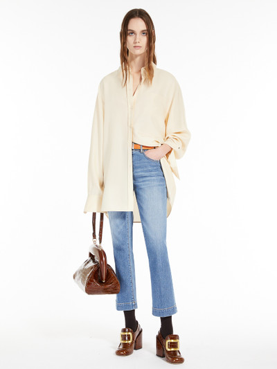 Max Mara SCHERMO Flared perfect-fit jeans outlook