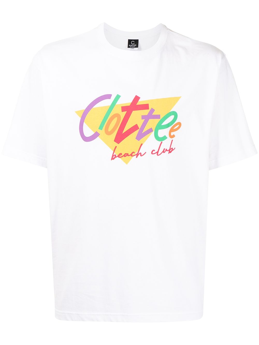 Beach Club graphic-print T-shirt - 1