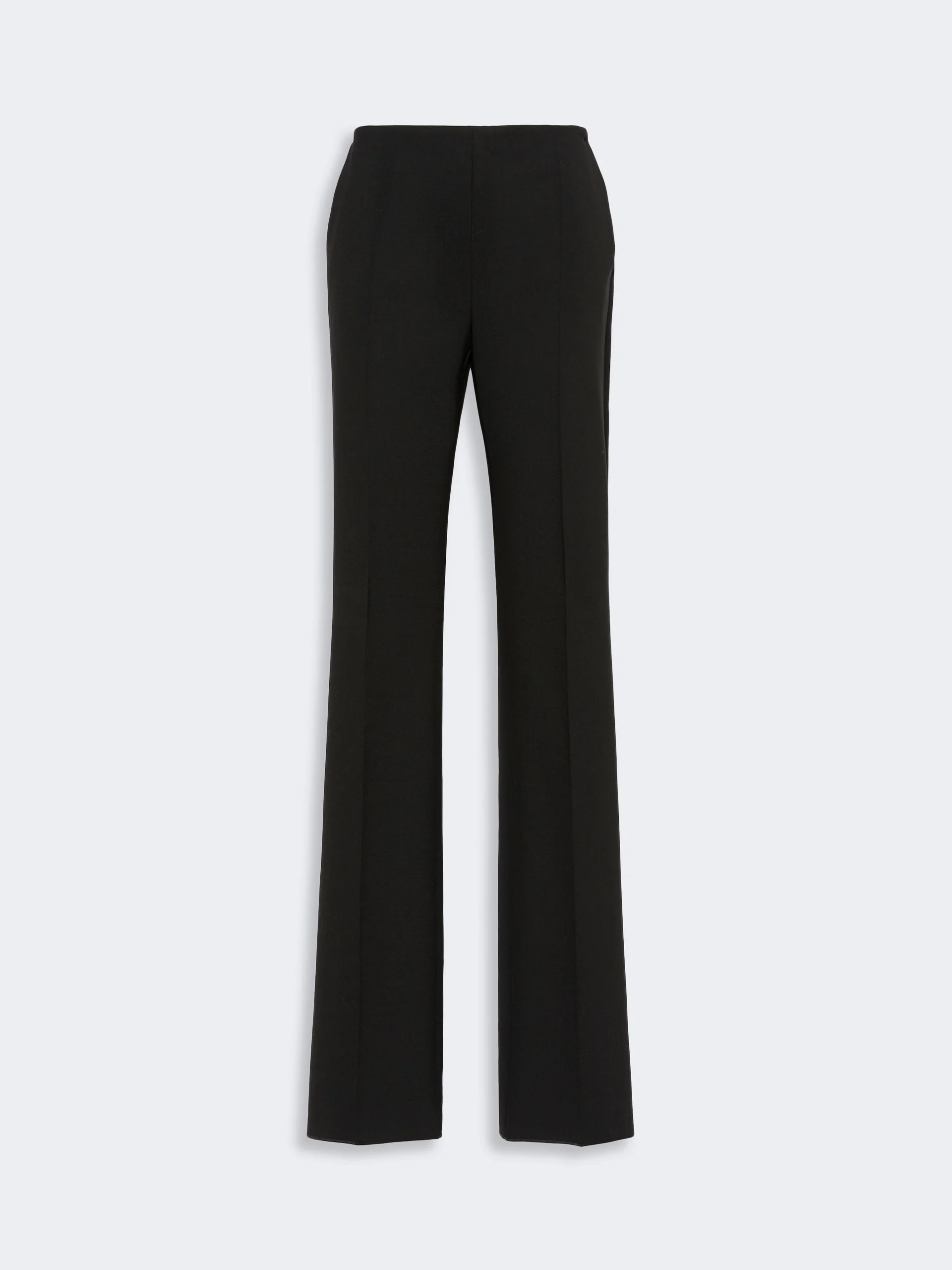 ORATA Slim-fit wool cloth trousers - BLACK - 1