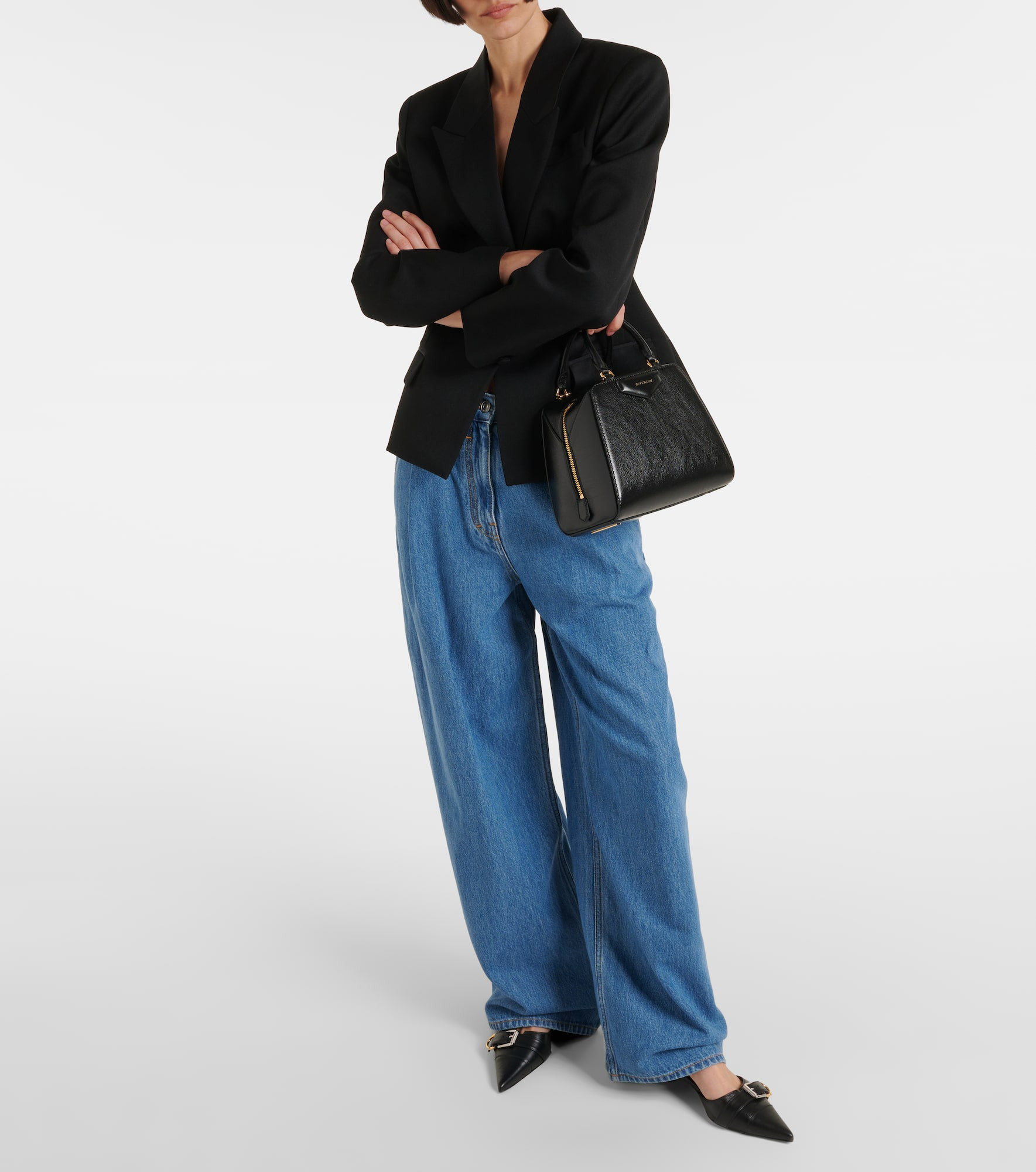 Antigona Cube Mini leather tote bag - 5