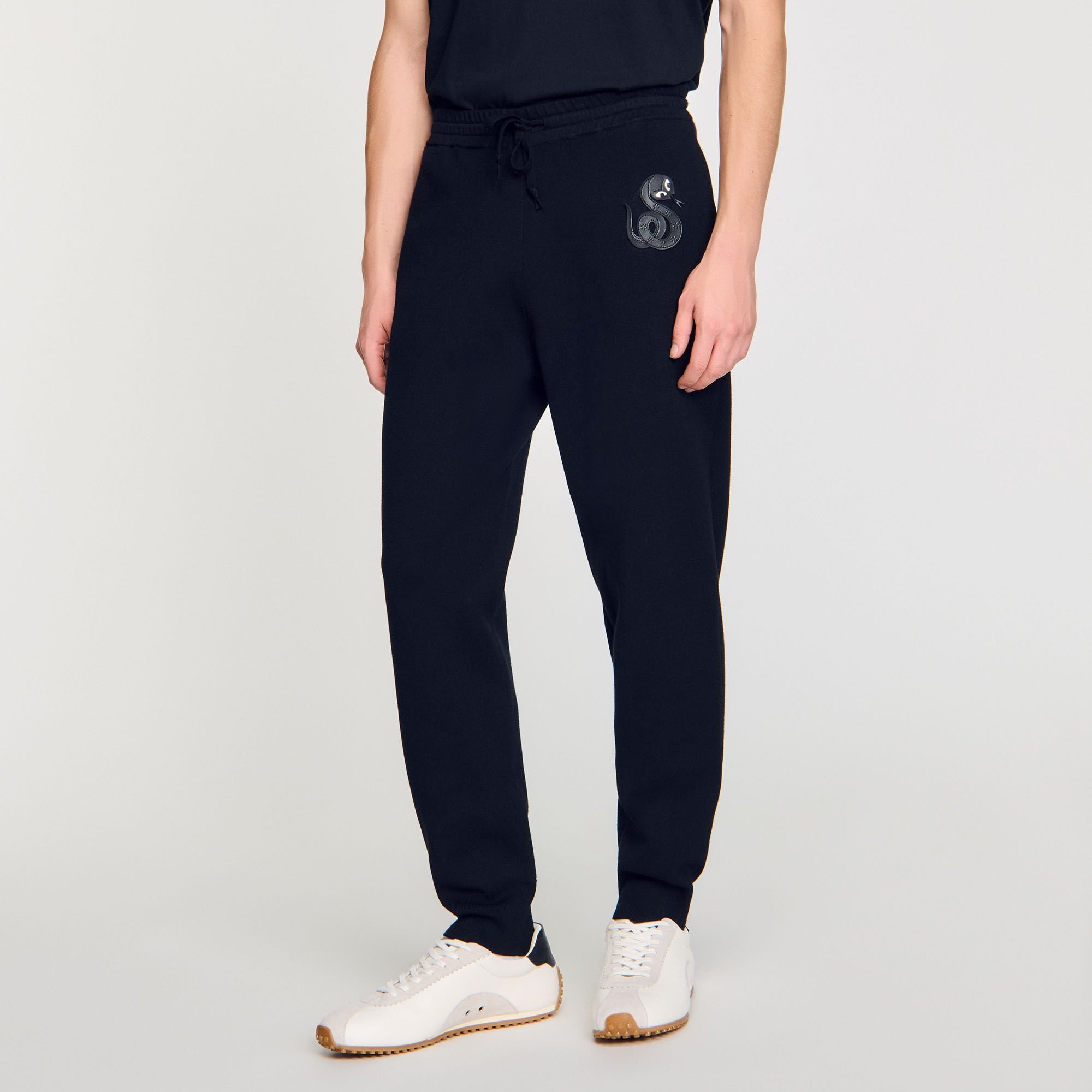 JOGGERS WITH SNAKE DETAIL - 4