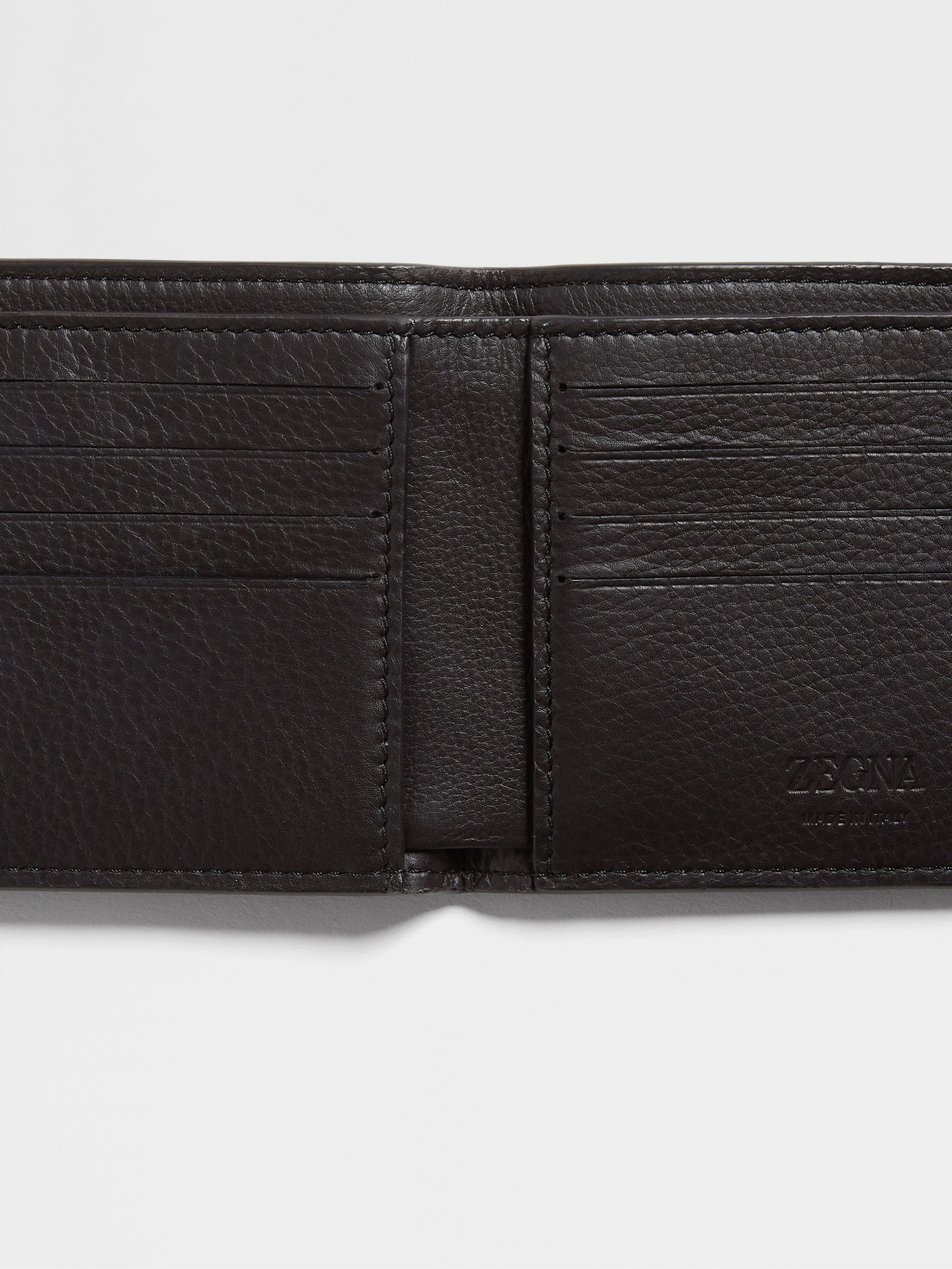 DARK BROWN SECONDSKIN BILLFOLD WALLET - 2