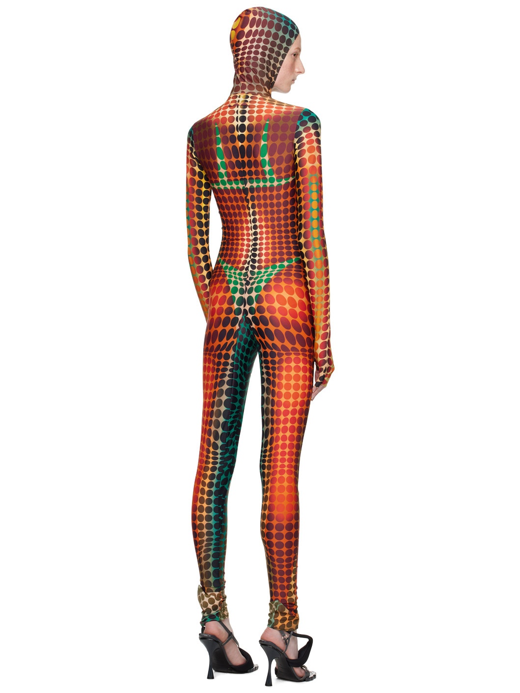 Brown Dots Jumpsuit - 3