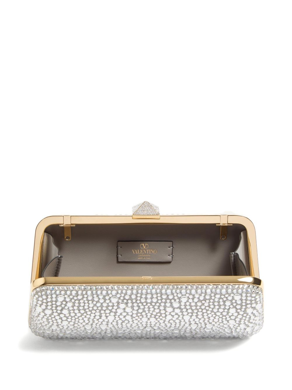 Carry Secrets rhinestone-embellished clutch bag - 3