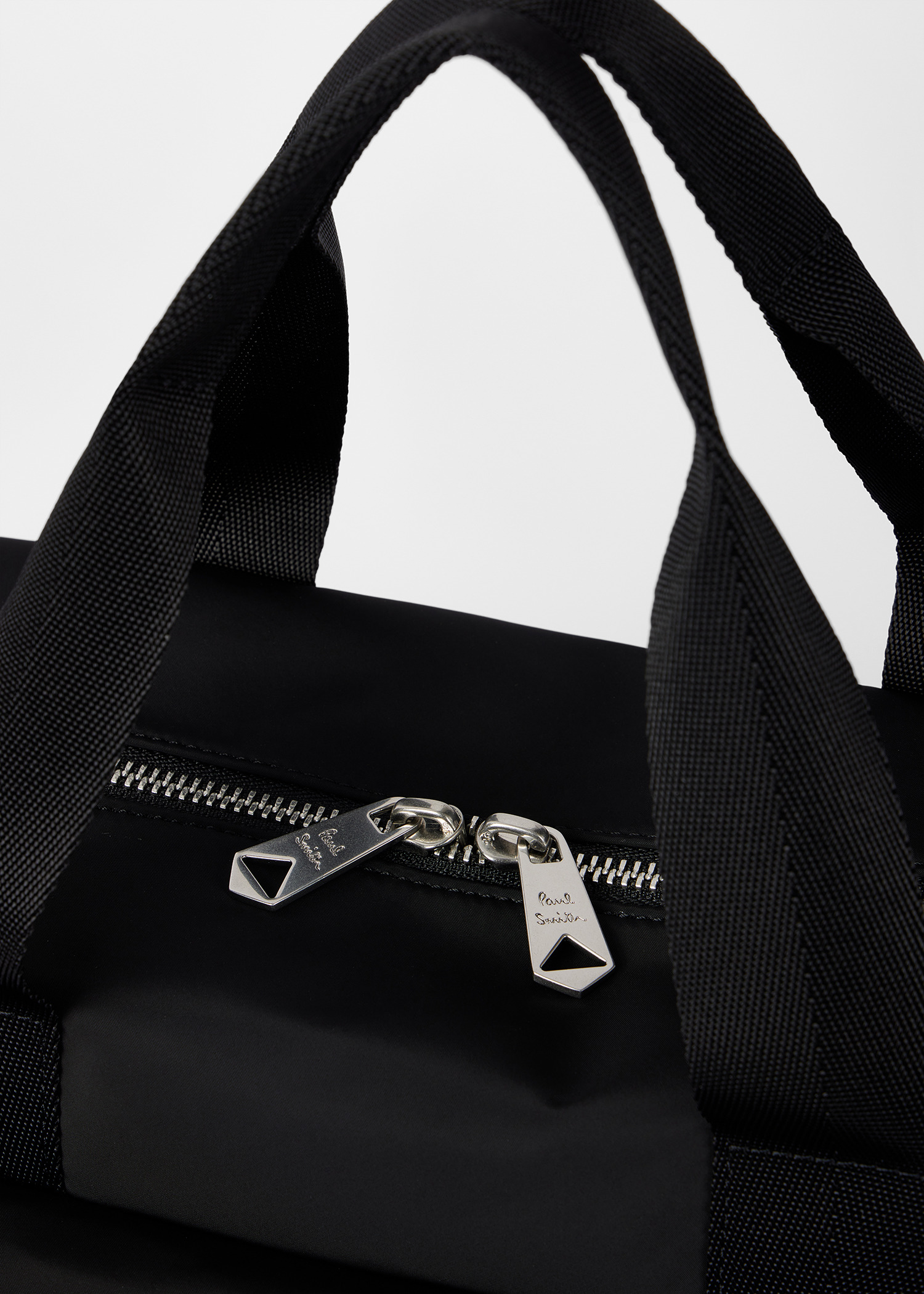 Black Recycled Polyester 'Zebra' Holdall - 6