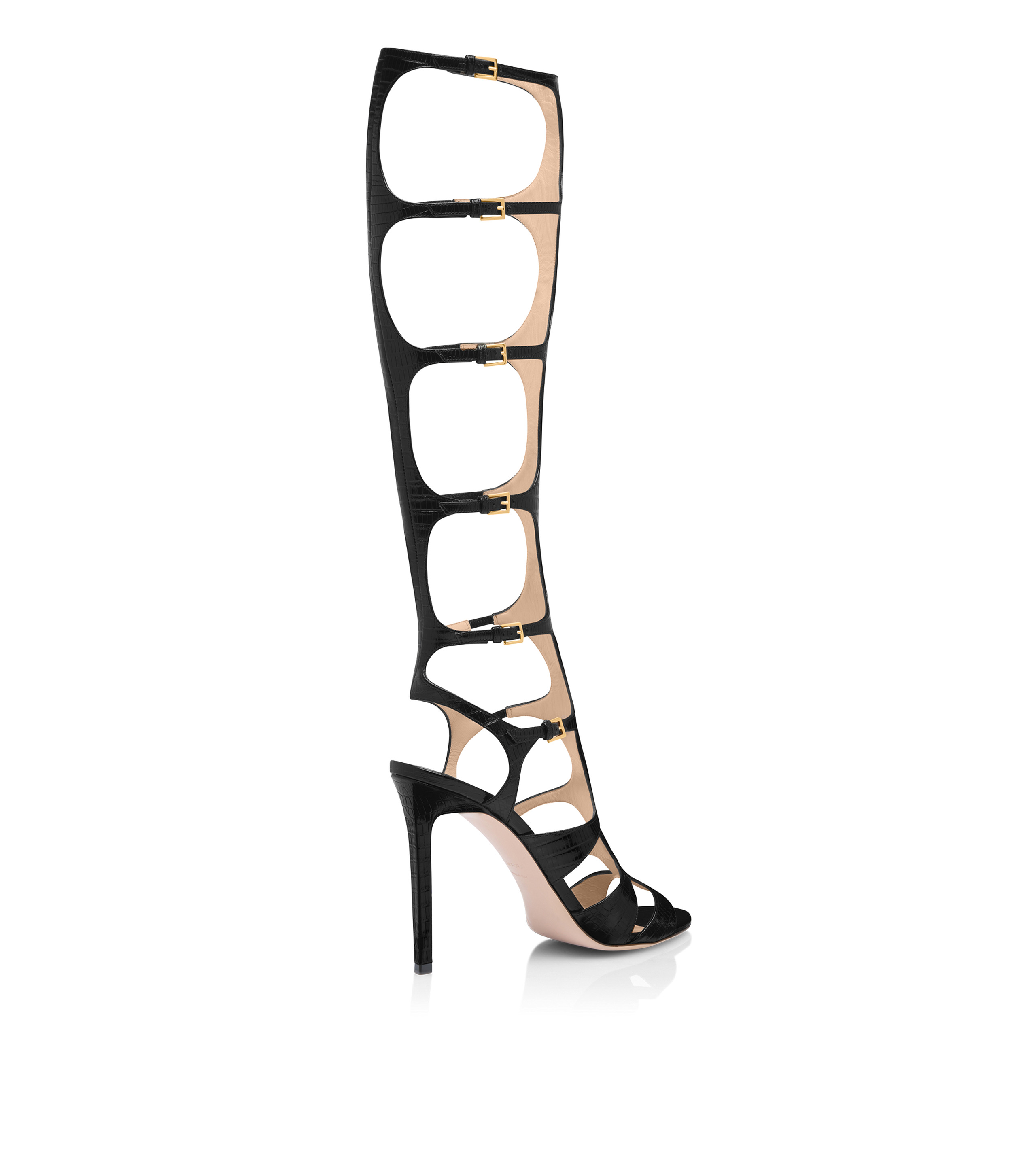 PRINTED TEJUS PARADIS KNEE-HIGH SANDAL - 3