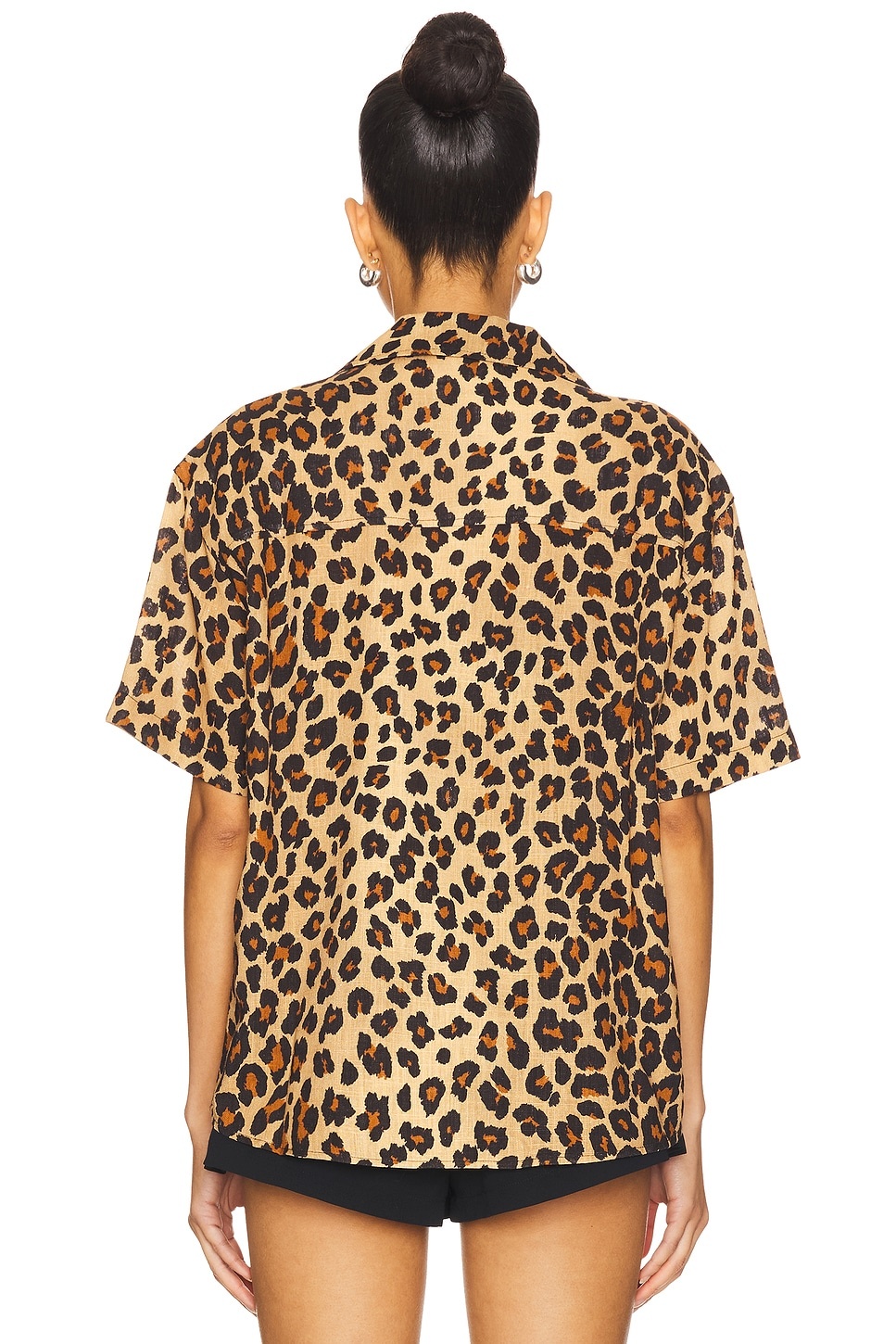 Bia Linen Camp Shirt - 4