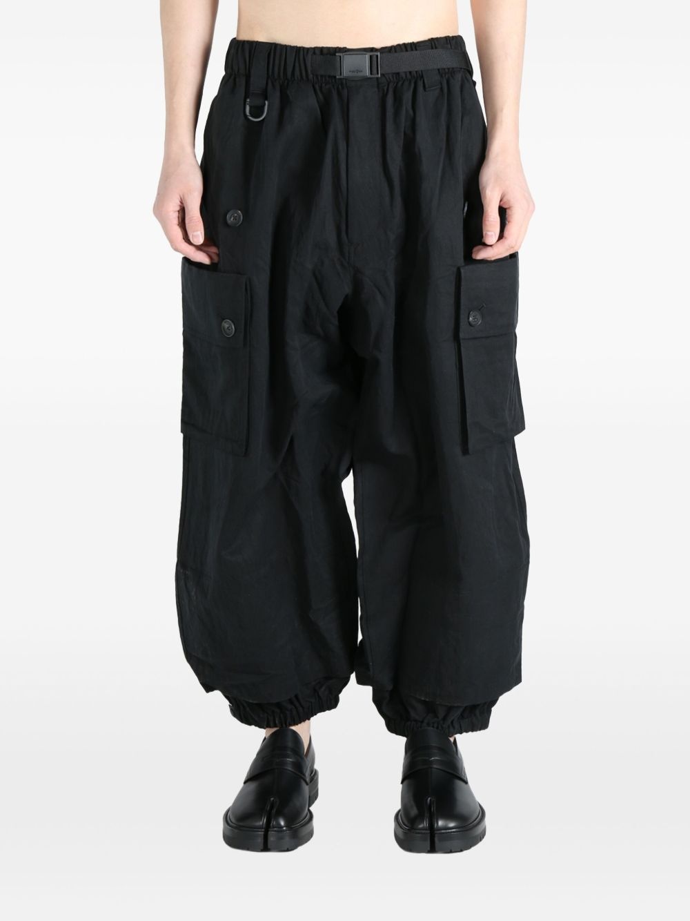 twill cargo trousers - 2