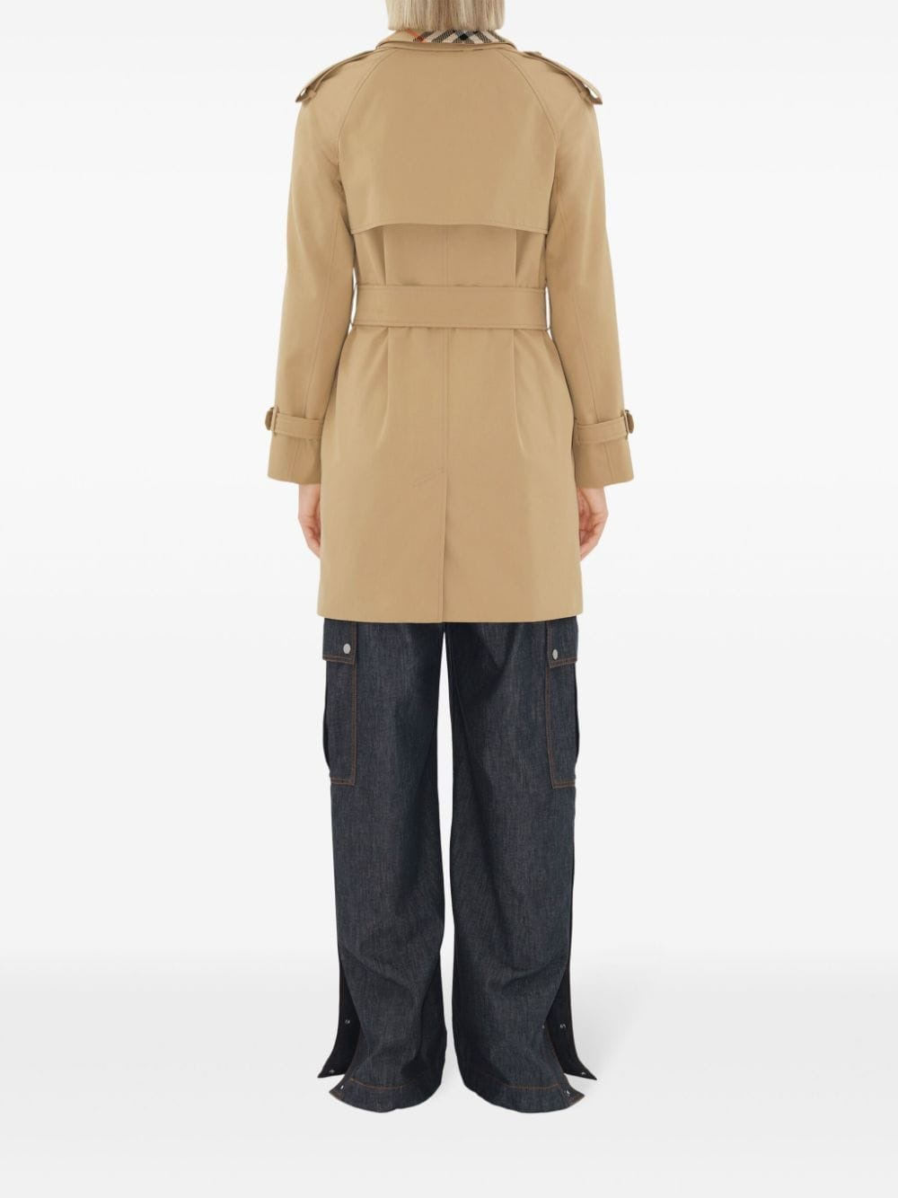 Burberry Coats Beige - 5