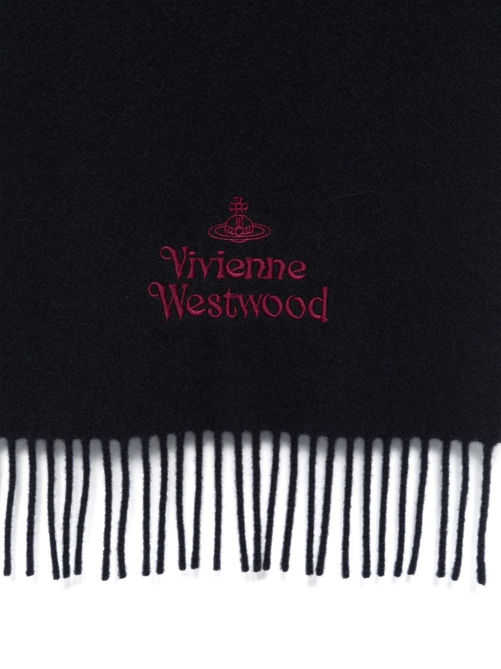 embroidered scarf - 2