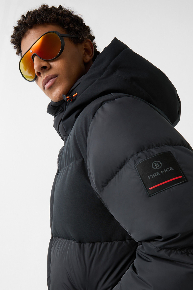 Walt Down coat in Black 4