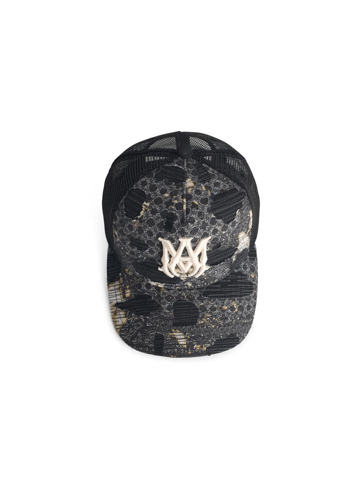 Amiri Black Cotton Cap Men - 1