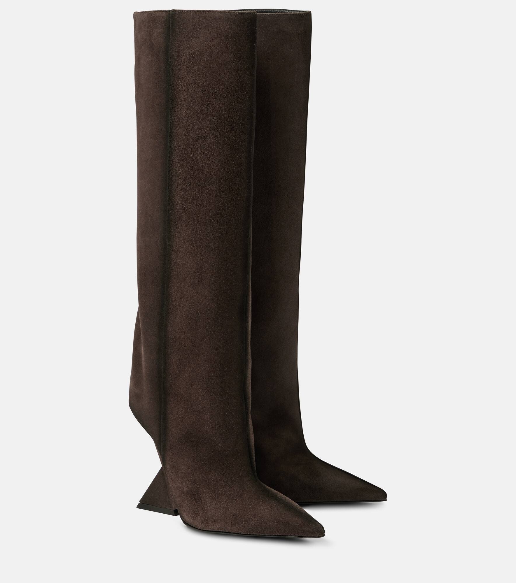 Cheope suede knee-high boots - 1