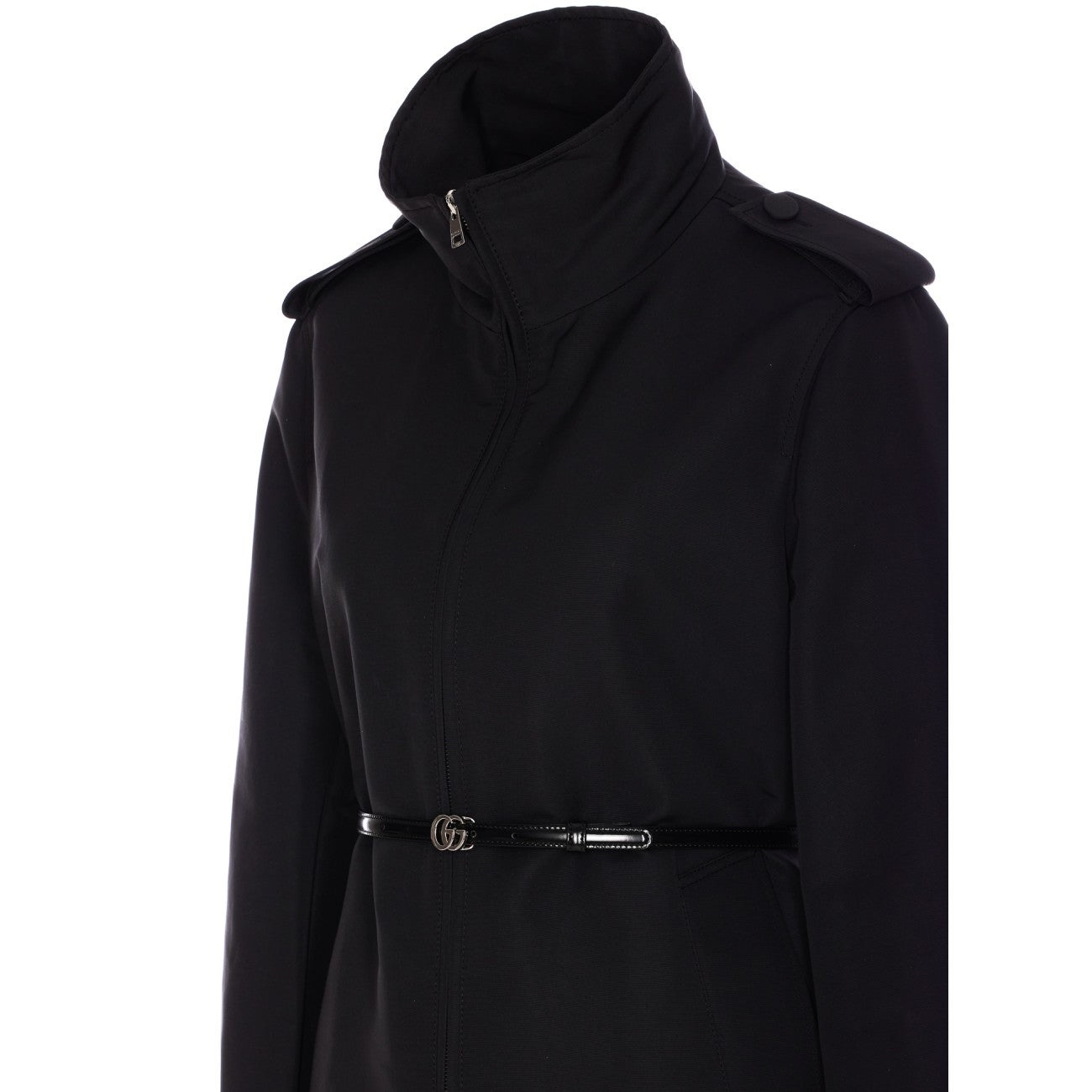 Gucci Women Nylon Faille Coat - 3