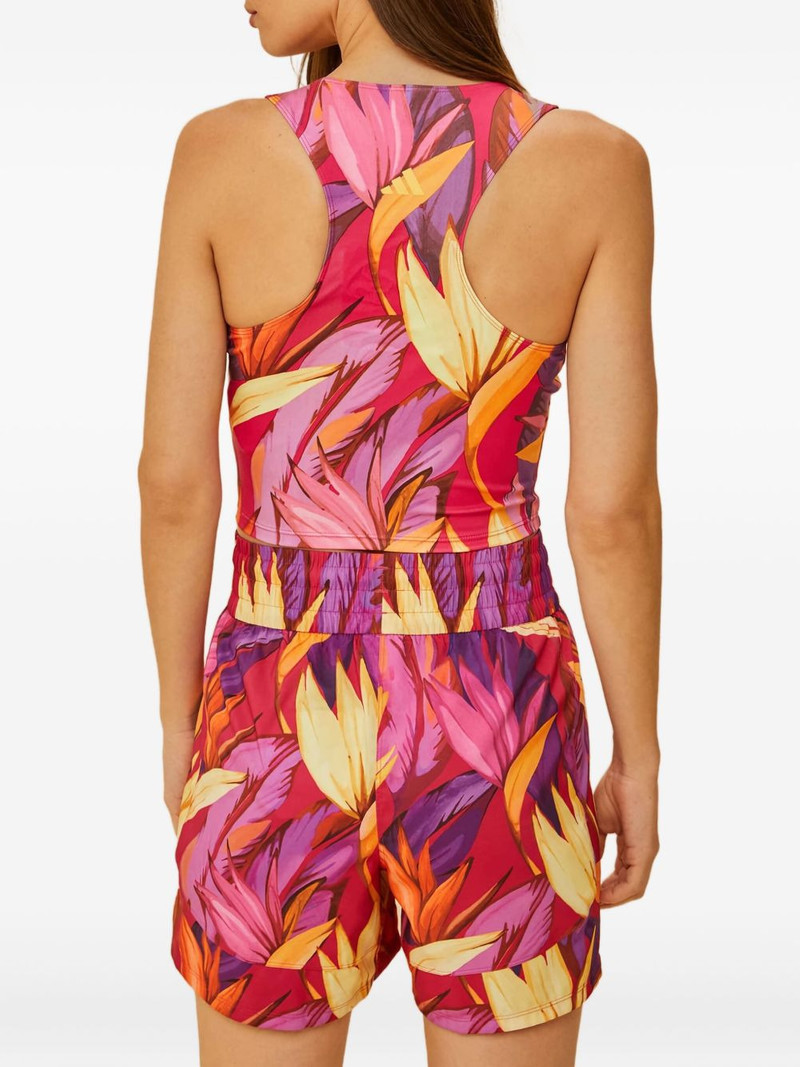 FARM RIO floral-print tank top outlook