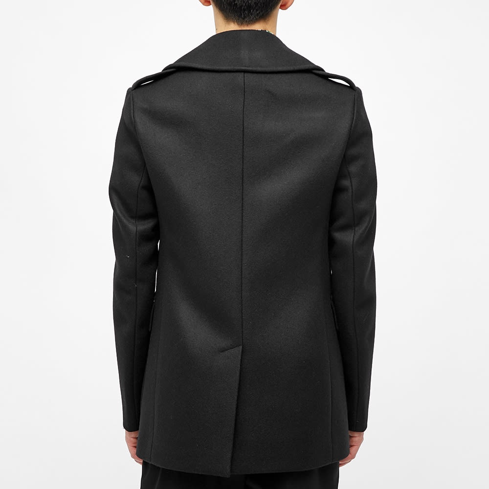 Givenchy Classic Wool Pea Coat - 4