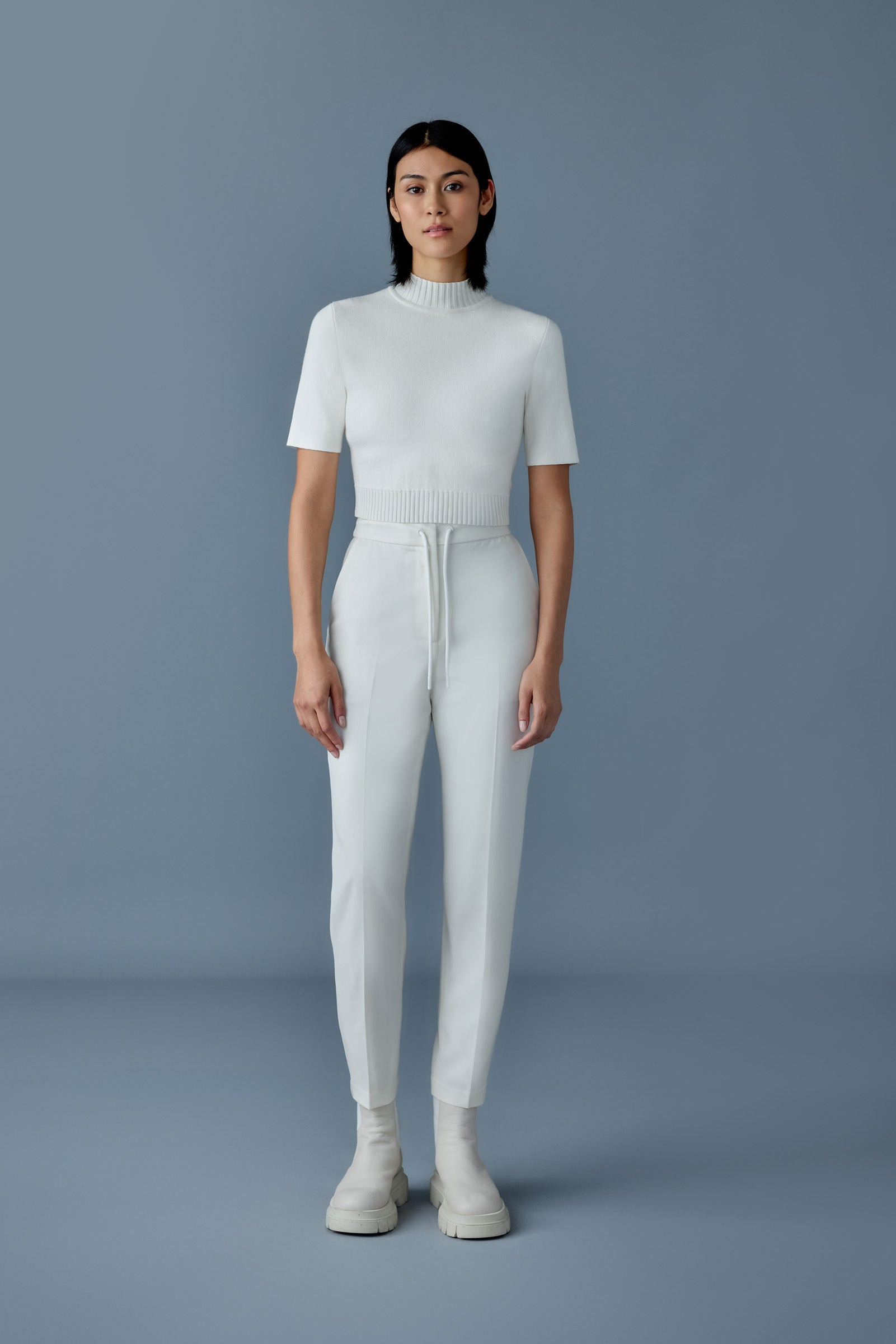 NIDYA Wool half-lined pants - 2