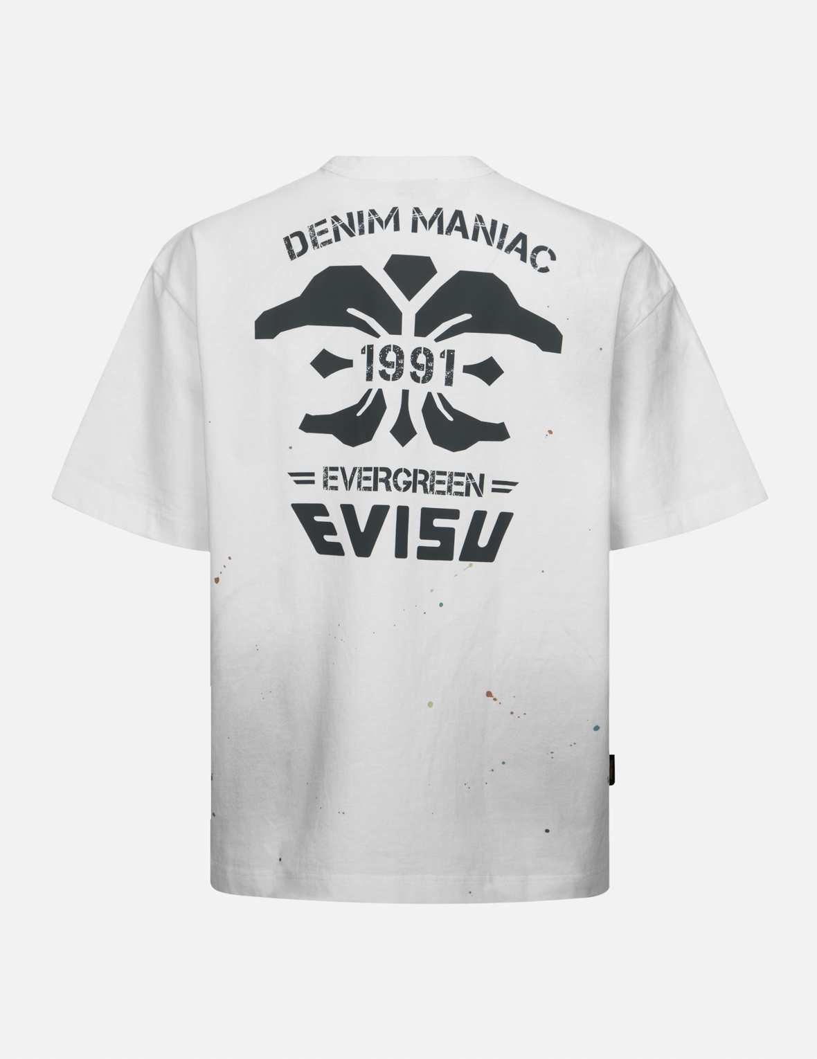 LOGO EMBROIDERY AND MULTI-PRINT LOOSE FIT T-SHIRT - 2