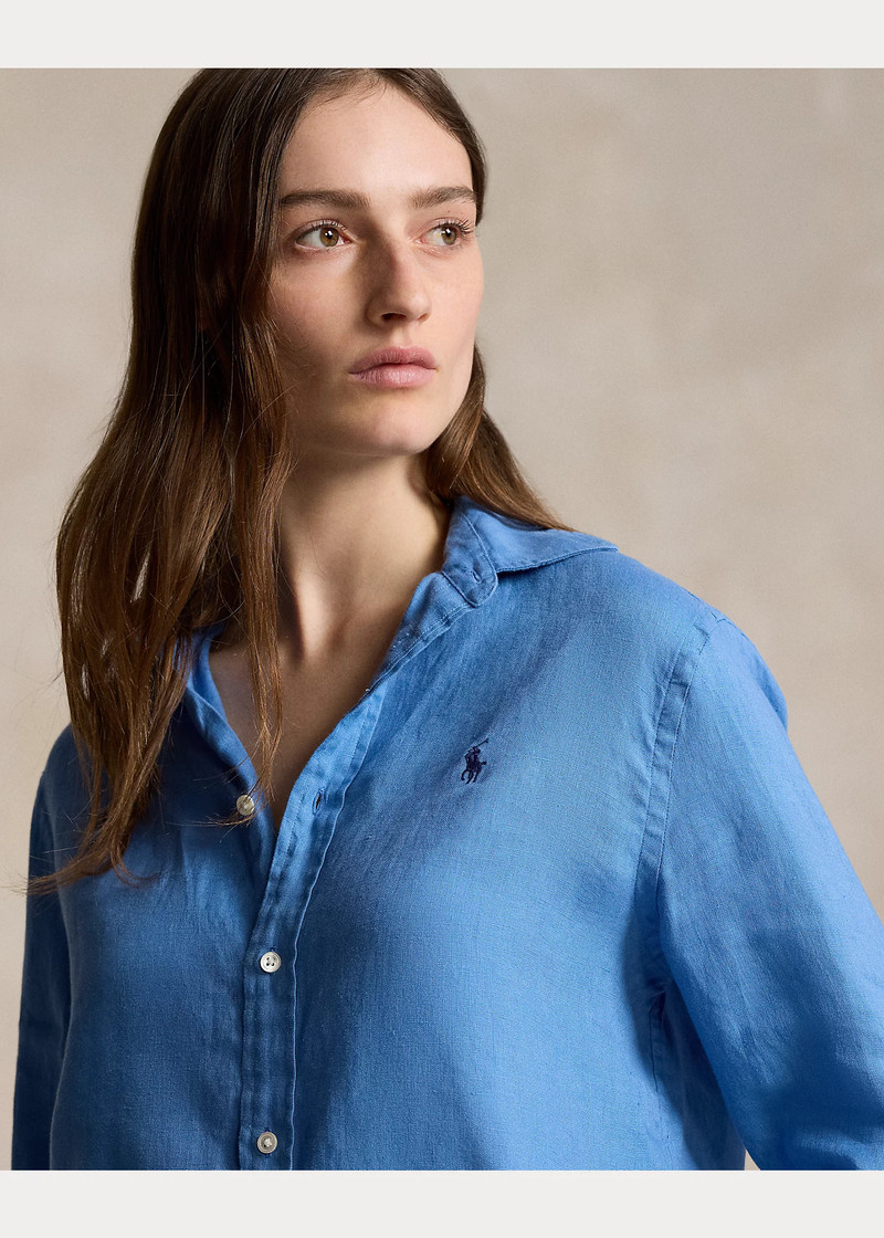 Classic Fit Linen Shirt 5