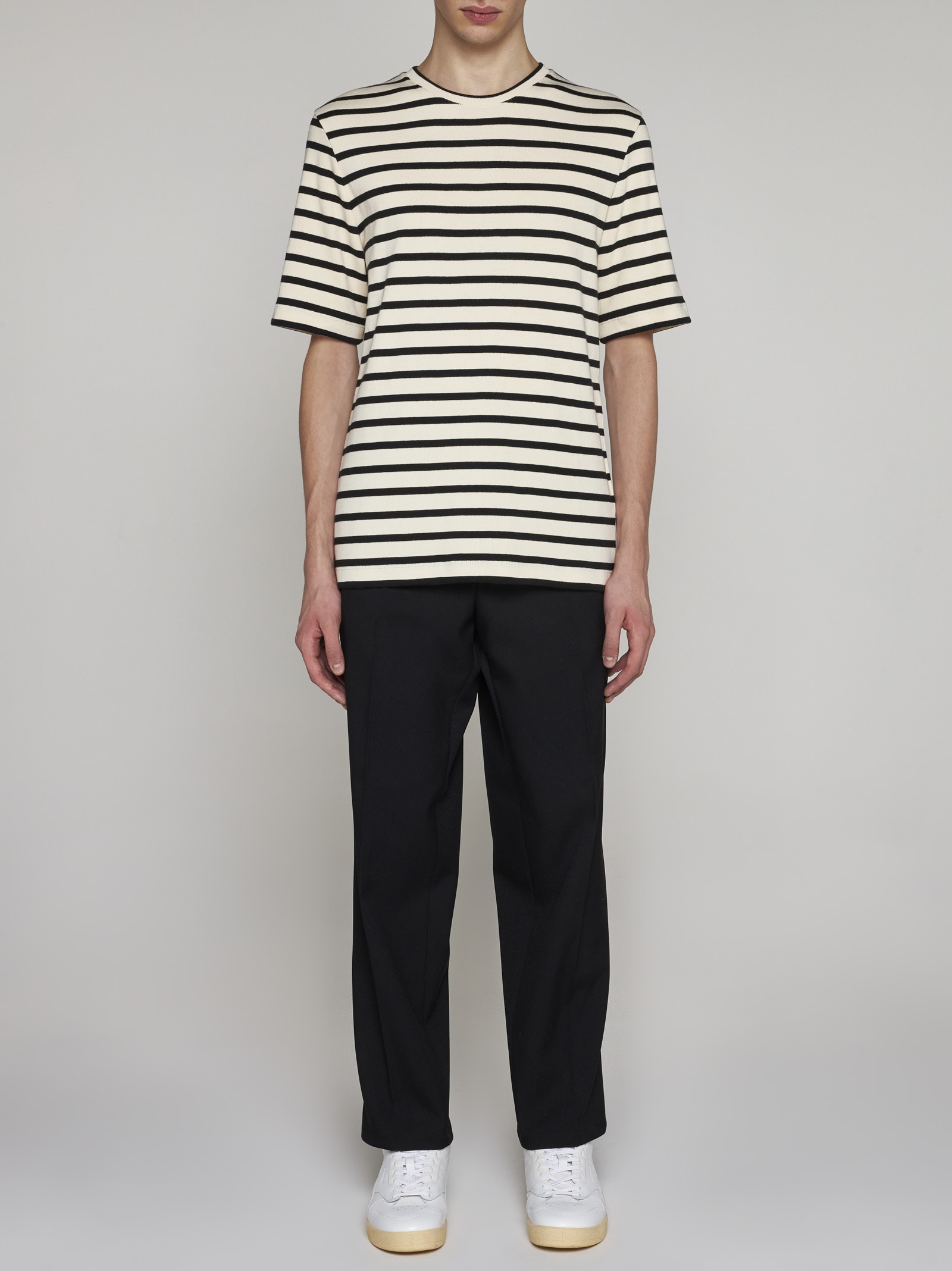 Striped cotton t-shirt - 2