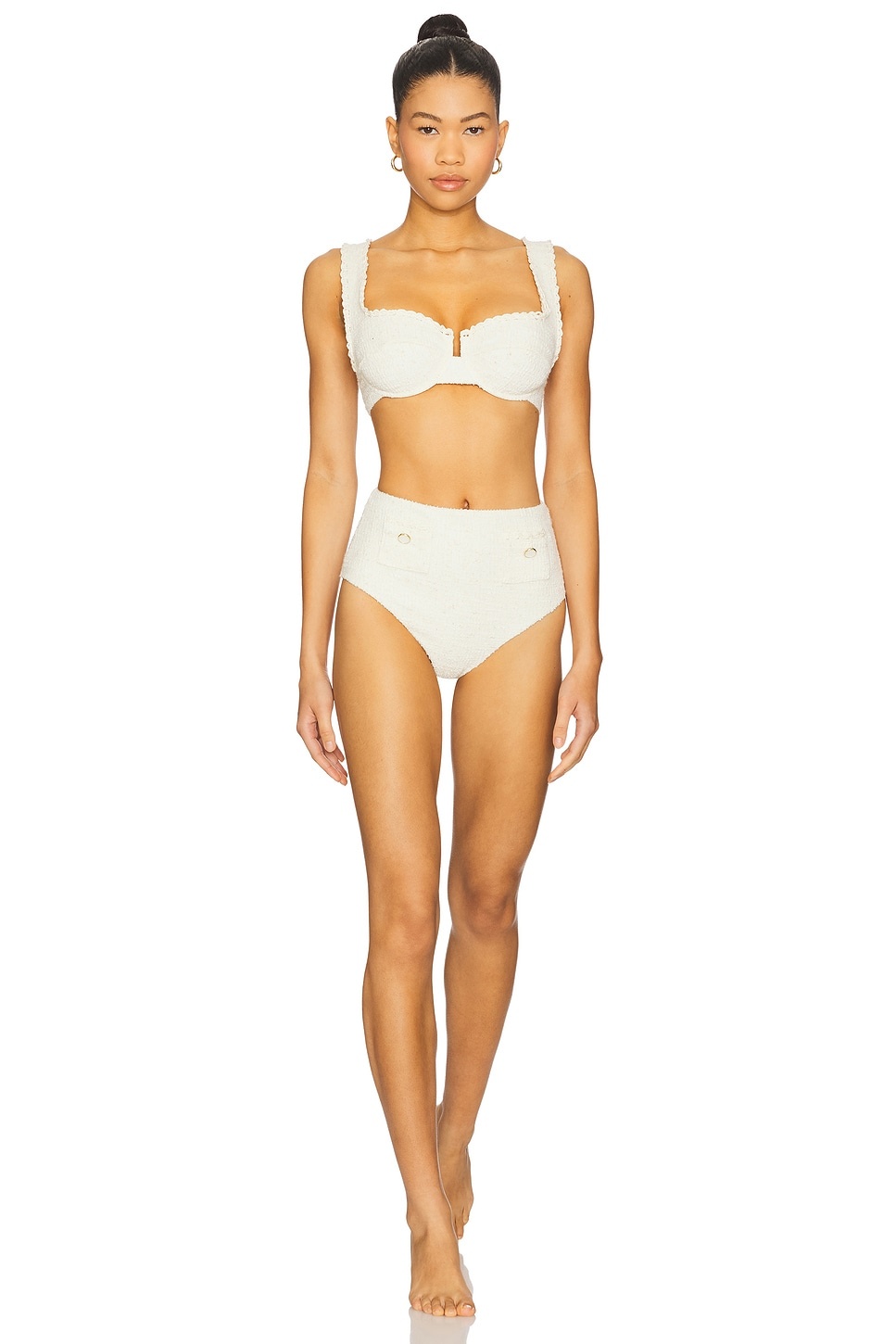 Diana High Waisted Bikini Bottom - 4