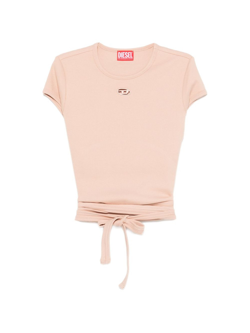 T-Bunny-Tail-R1 wrap-tie T-shirt 1