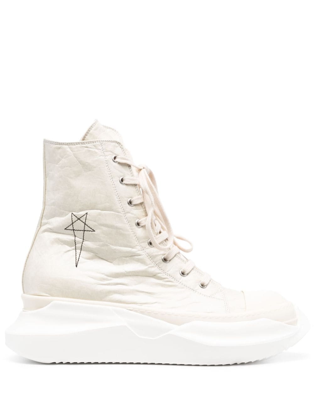 Adfu Abstract lace-up sneakers - 1