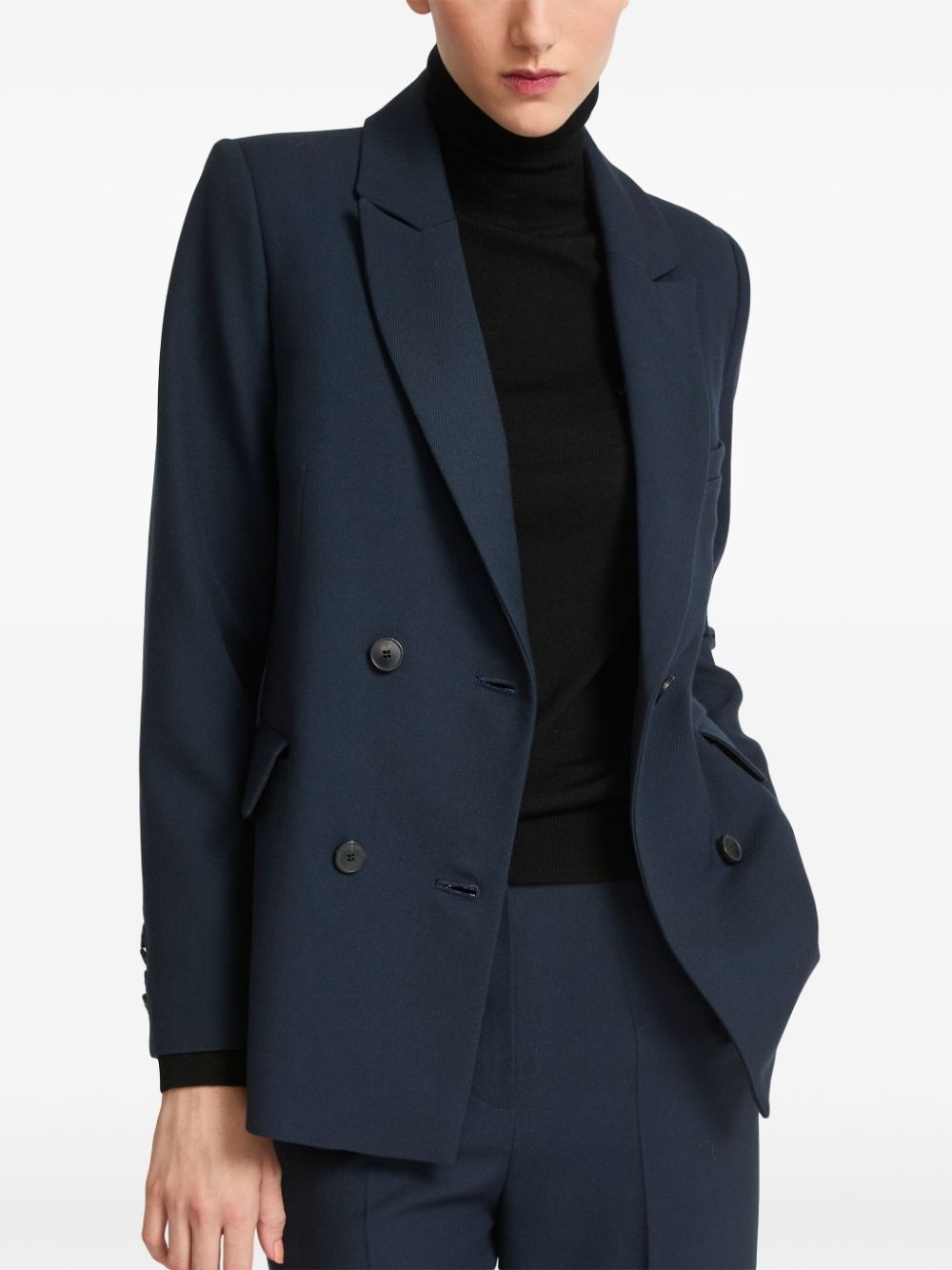 double-breasted blazer - 3